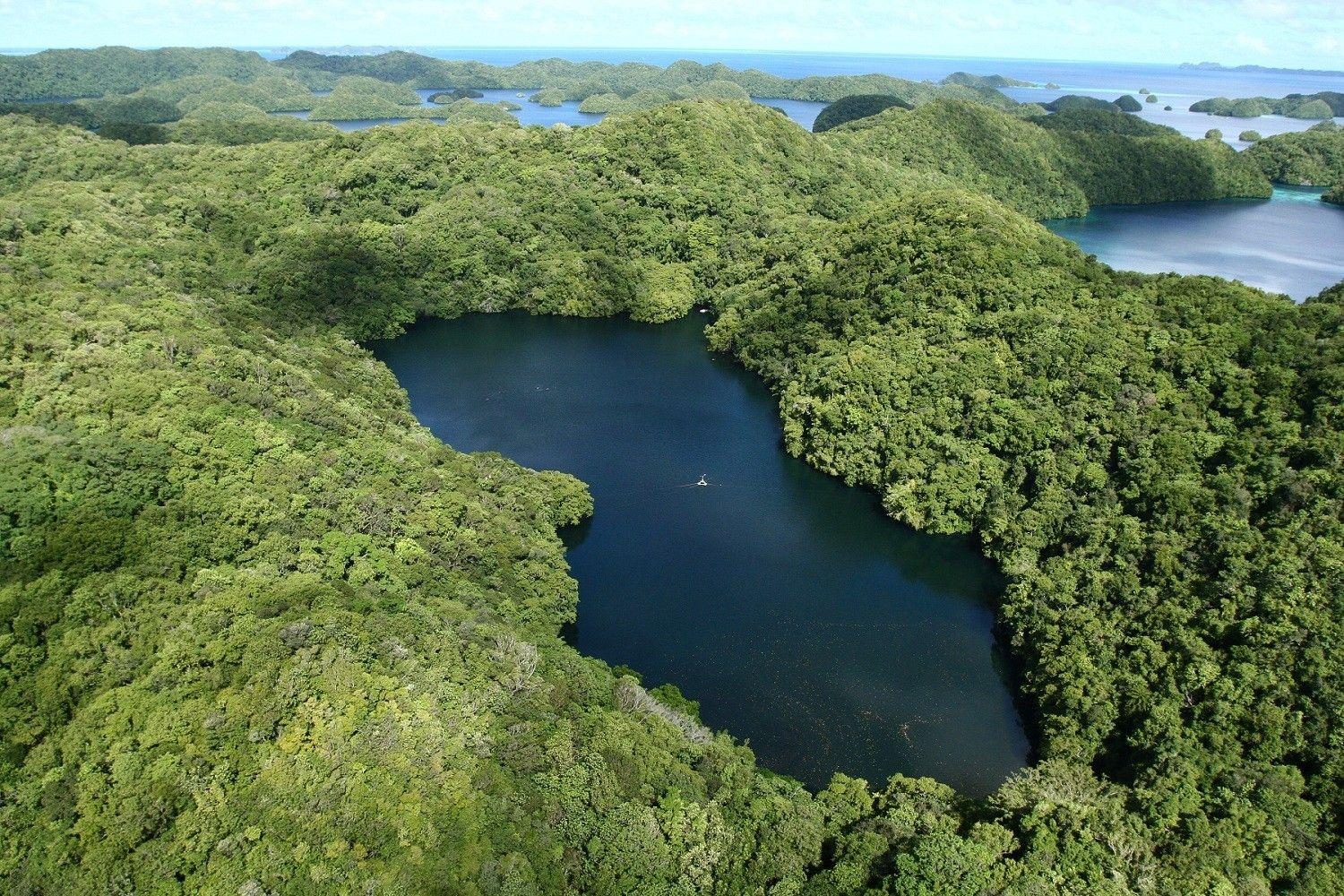 1500x1000 Palau Tag wallpaper: Rock Islands Palau Beautiful Blue Lagoons, Desktop