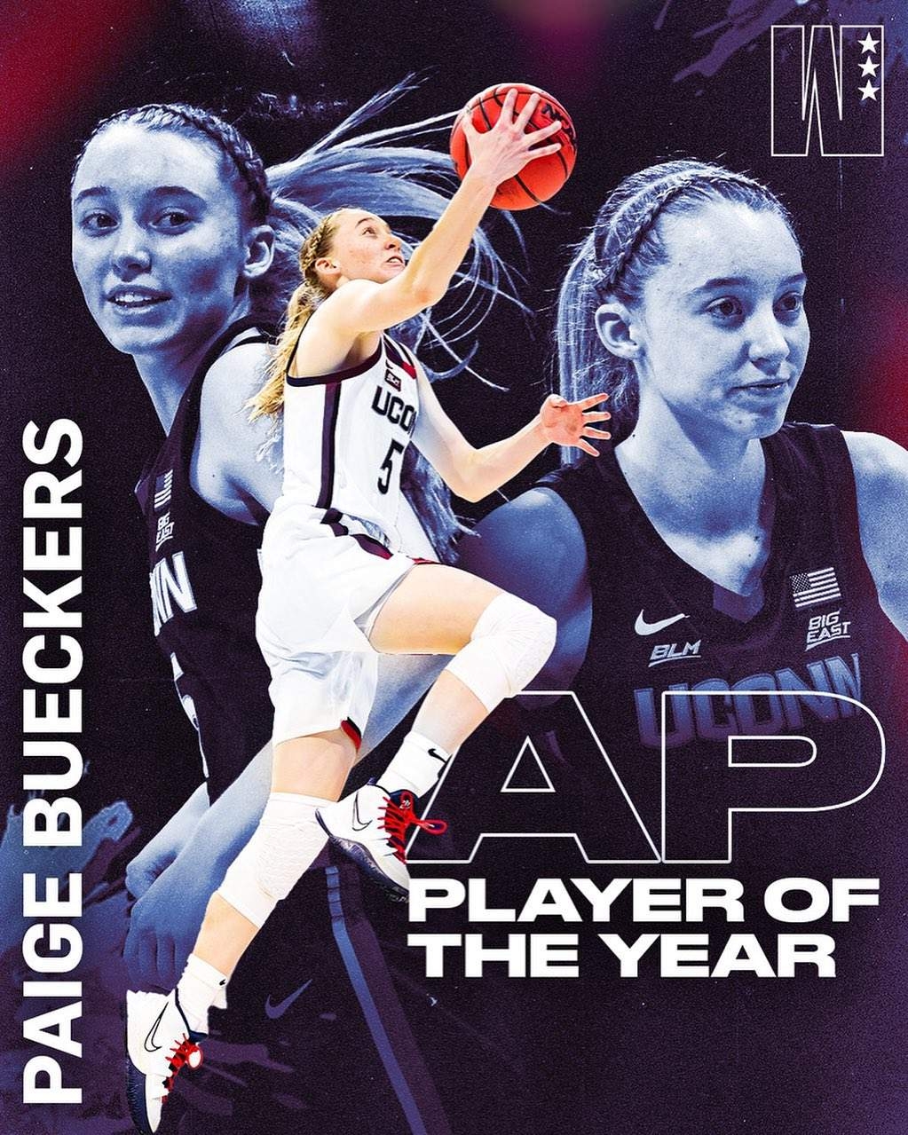 1030x1280 UConn's Paige Bueckers is AP Women's Player of the Year, Phone