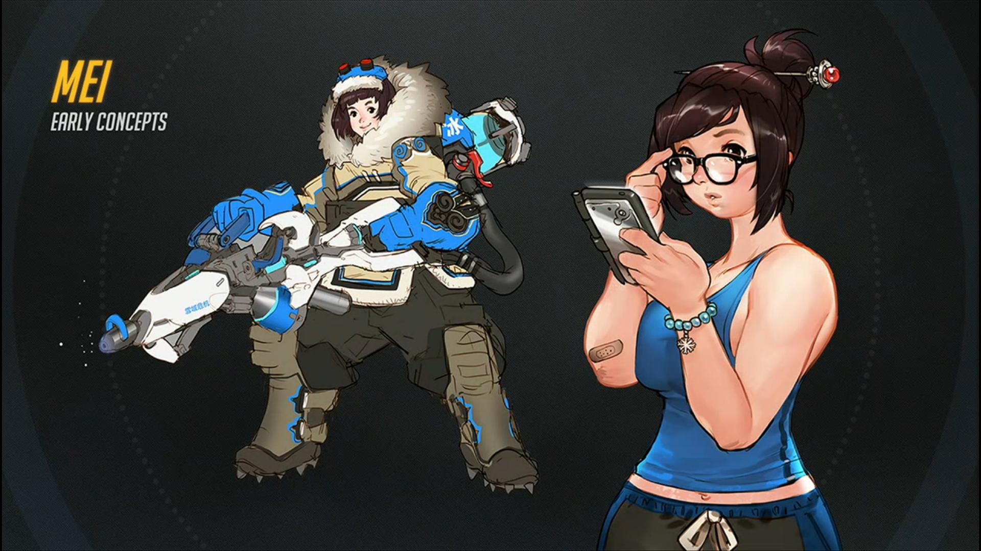 1920x1080 Overwatch, Mei HD Wallpaperwallpaper.net, Desktop