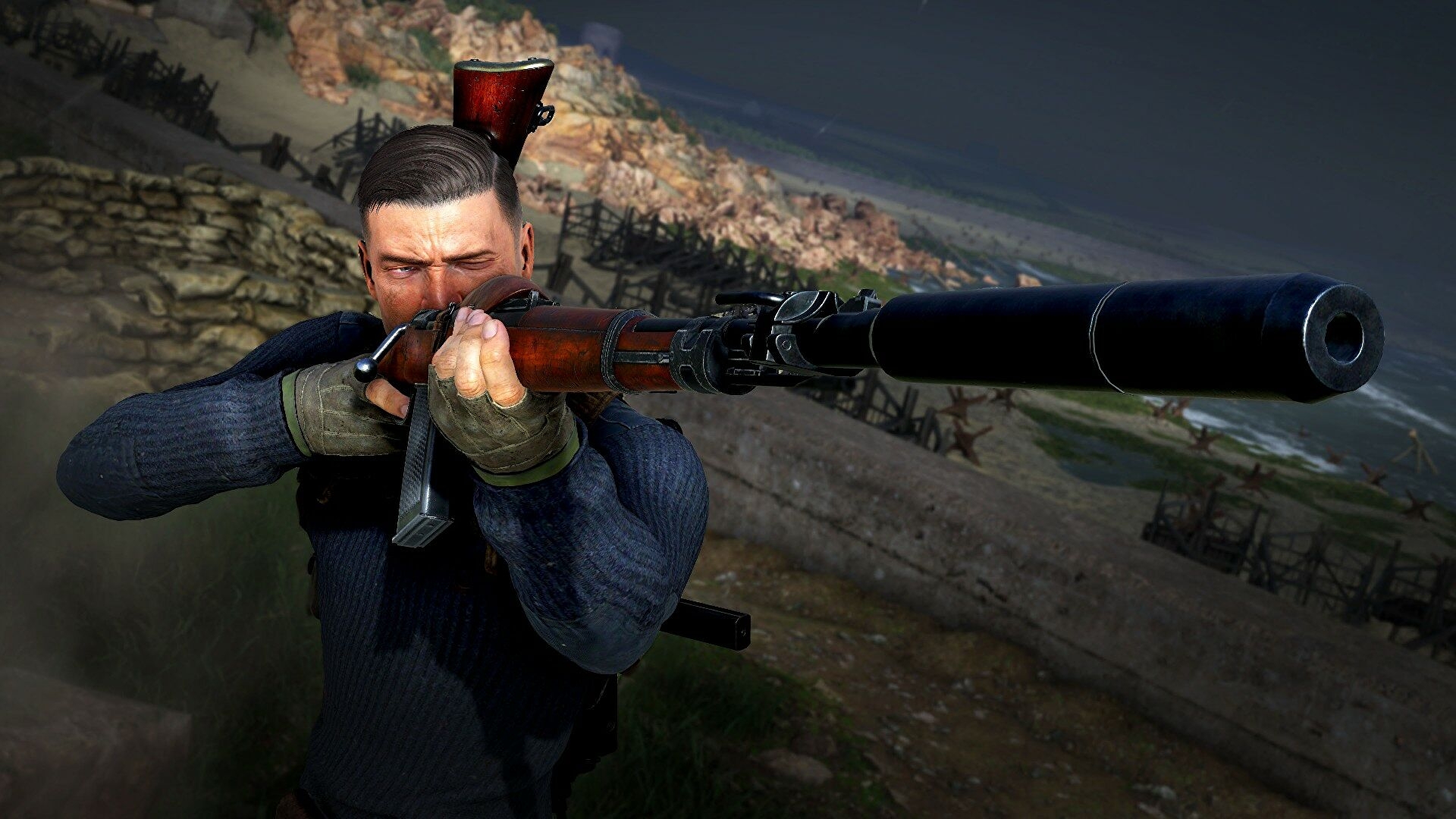 1920x1080 Sniper Elite 5 review: too much sprinting, not enough sharpshooting. Rock Paper Shotgun, Desktop