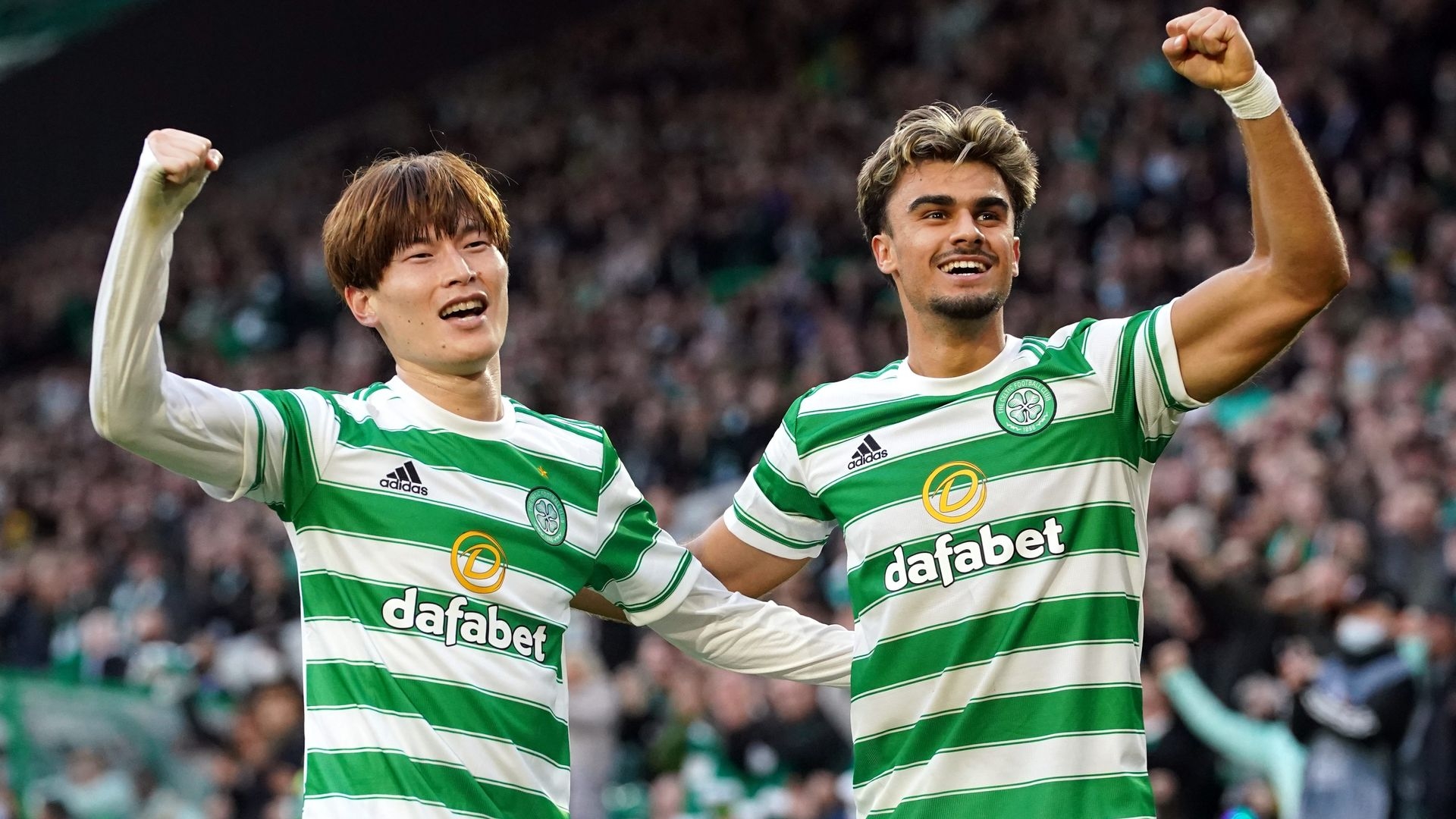 1920x1080 Kyogo Furuhashi Jota, Le Nouveau Duo Qui Fait Fureur Au Celtic, Desktop