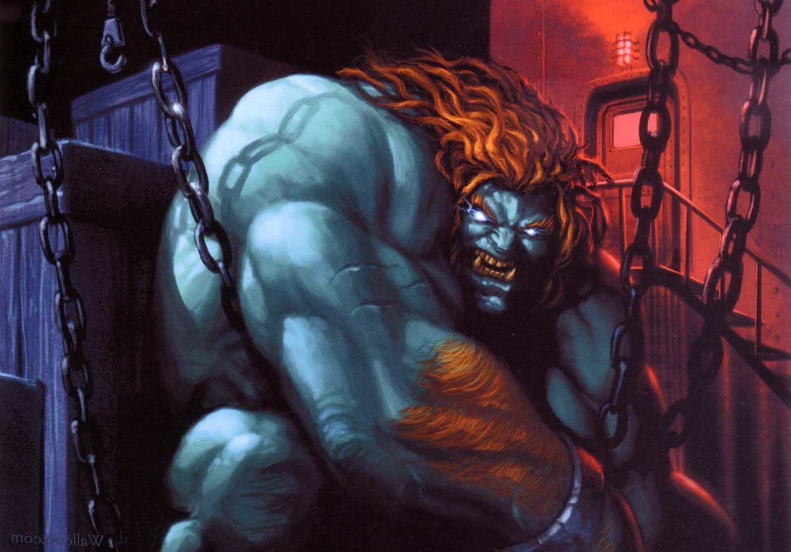 1600x1120 Street Fighter Blanka Wallpaper HD / Desktop and Mobile Background, Desktop