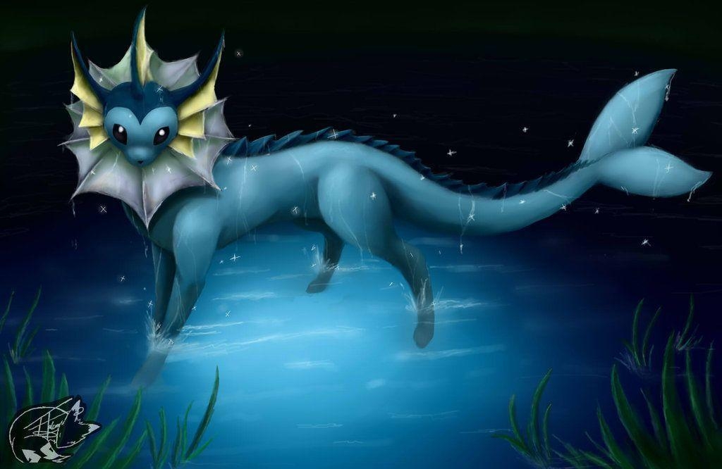 1030x670 Vaporeon Digital Art By Dark Omni, Desktop