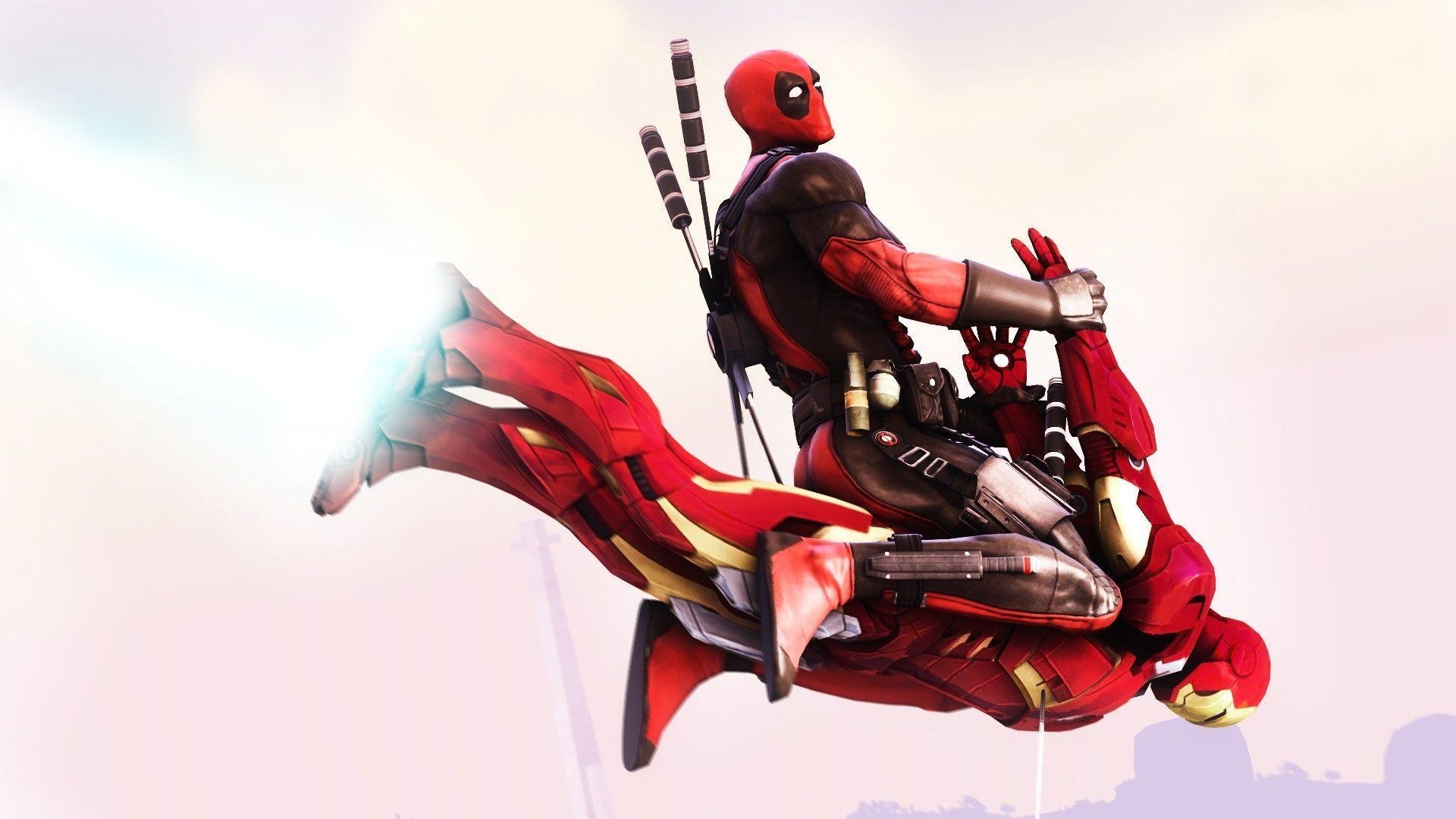 1920x1080 Spiderman And Deadpool Wallpaper HD, Desktop