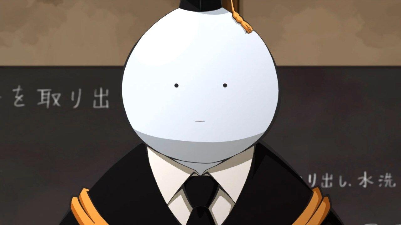 1280x720 Korosensei's blank face. Assassination Classroom. Pfft, Desktop