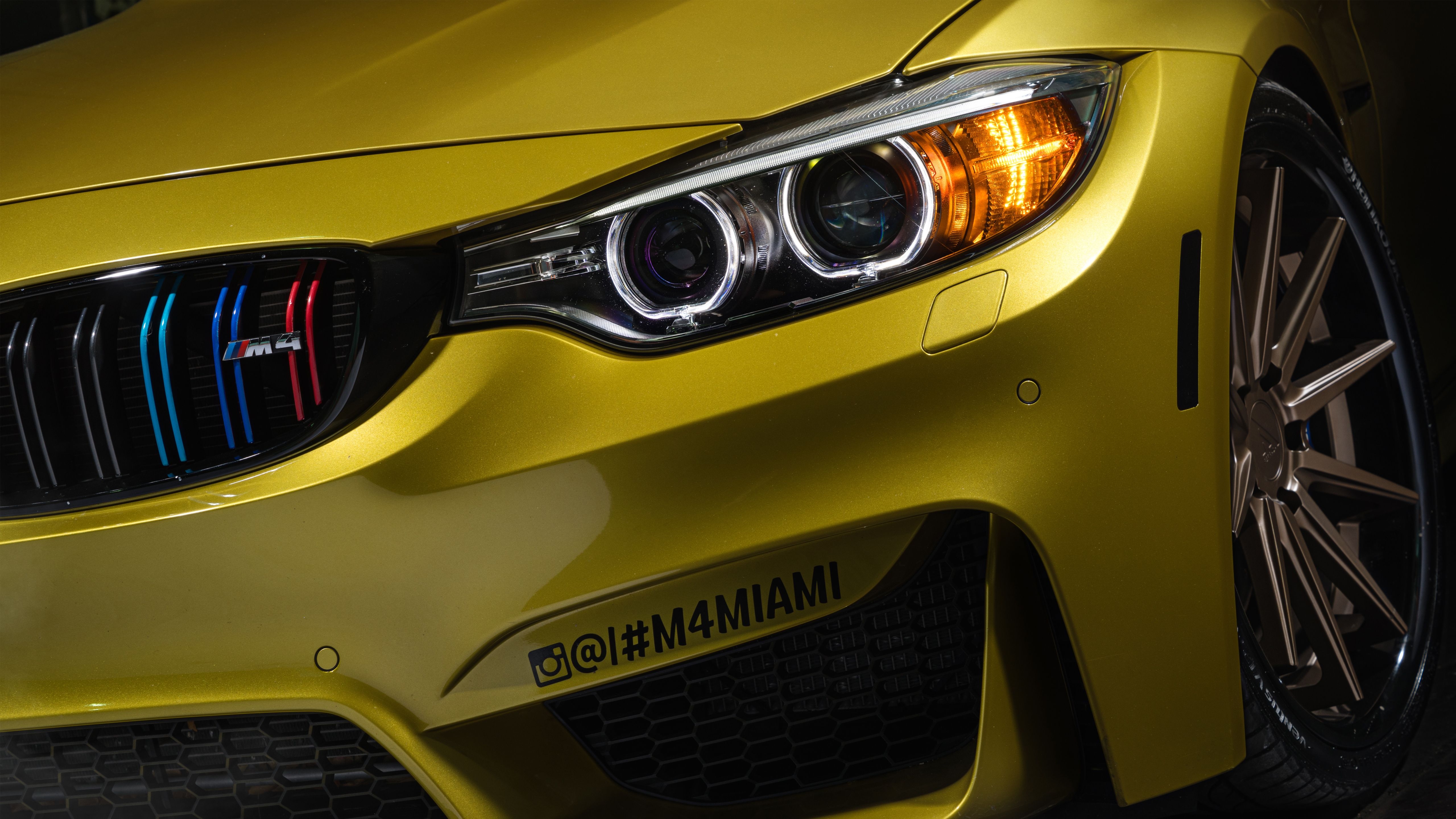 5120x2880 Austin Yellow BMW M4 4K Wallpaper. HD Car Wallpaper, Desktop