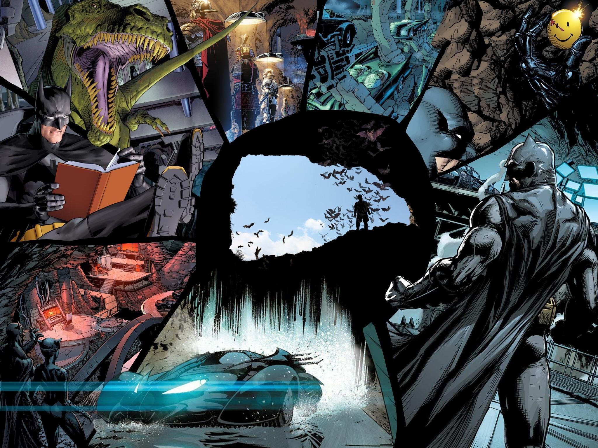 2050x1540 Inside The Batcave Wallpaper, Desktop