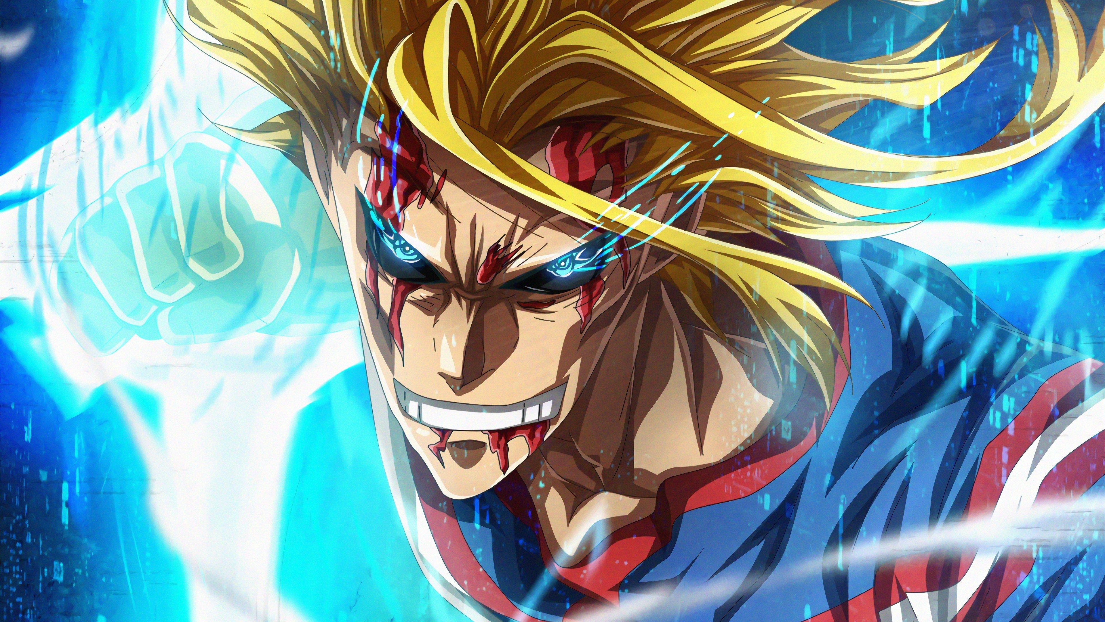 3840x2160 All Might (Toshinori Yagi) 4K 8K HD My Hero Academia (Boku no Hero Academia) Wallpaper, Desktop