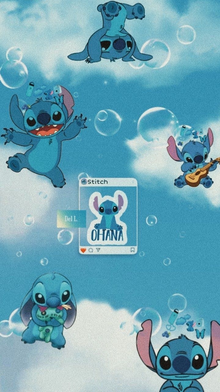 720x1280 Cute Aesthetic Stitch Wallpaper Free Cute Aesthetic Stitch Background, Phone