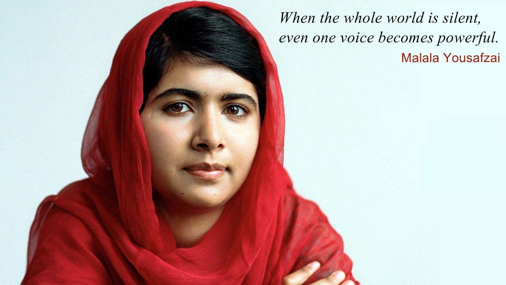 1920x1080 Malala Yousafzai Background Wallpaper, Desktop