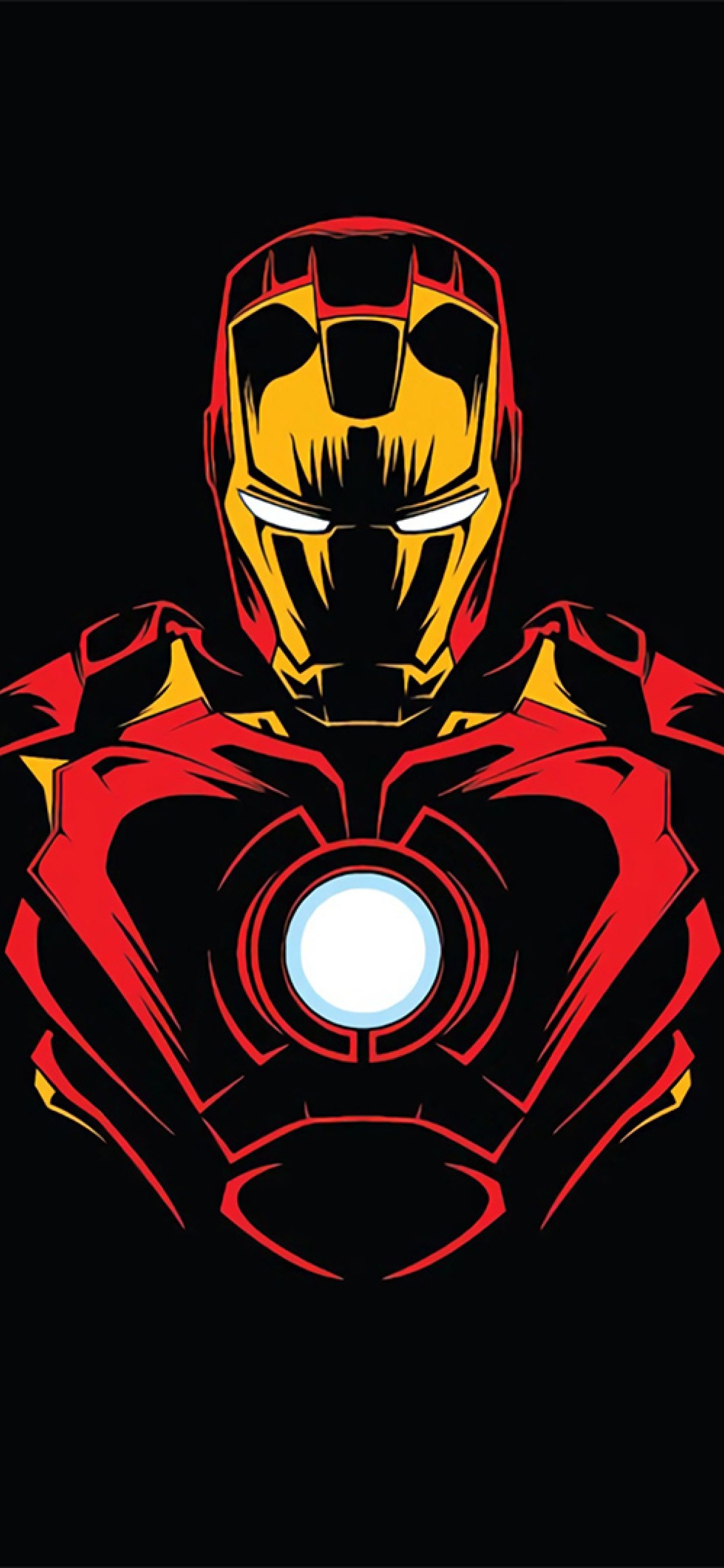 1250x2690 Iron Man Minimalist iPhone XS MAX Wallpaper, HD, Phone