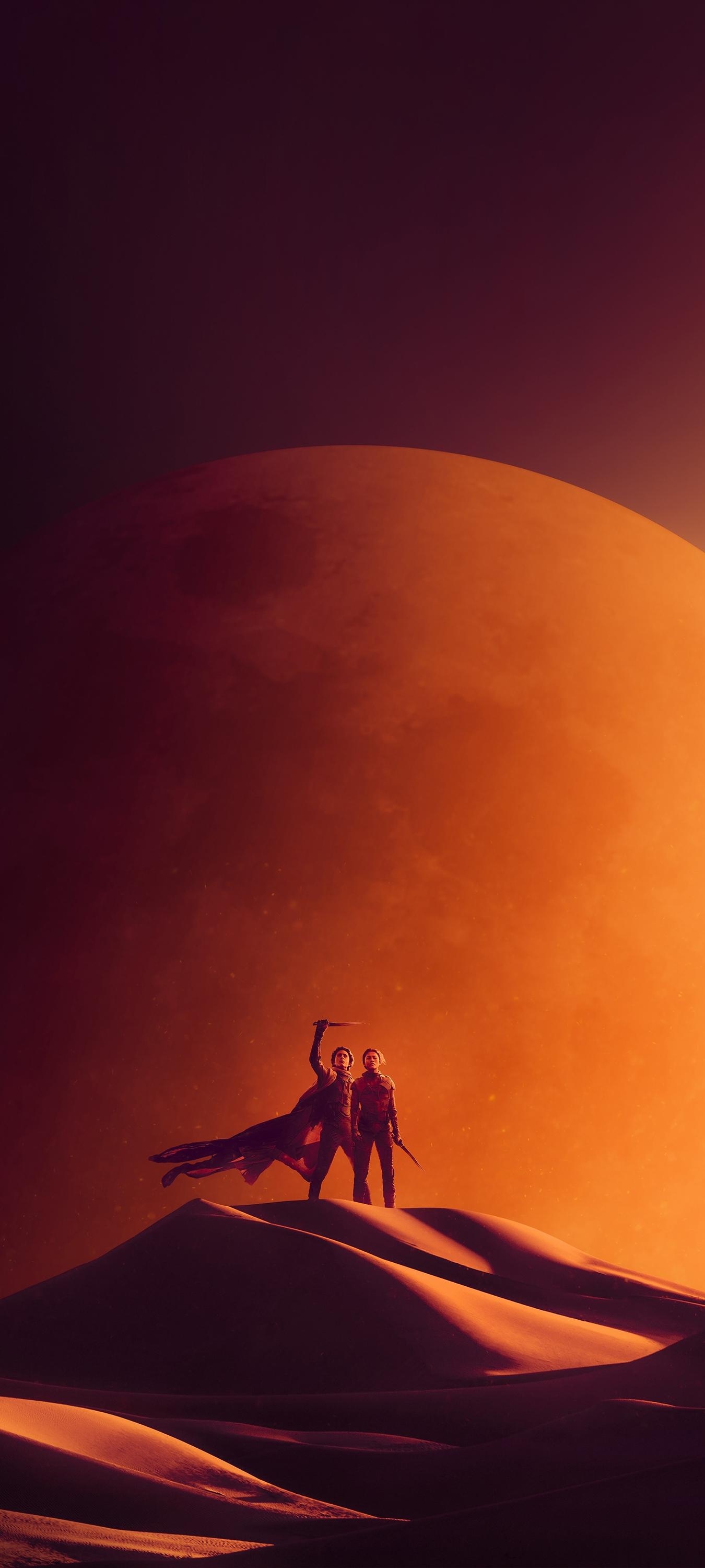 1350x3000 Dune: Part Two wallpaper, Phone