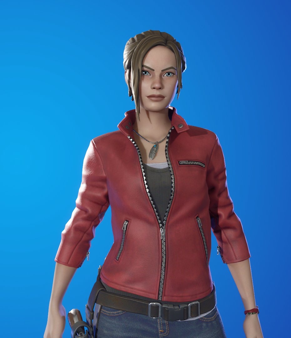 940x1090 Claire Redfield Fortnite wallpaper, Phone