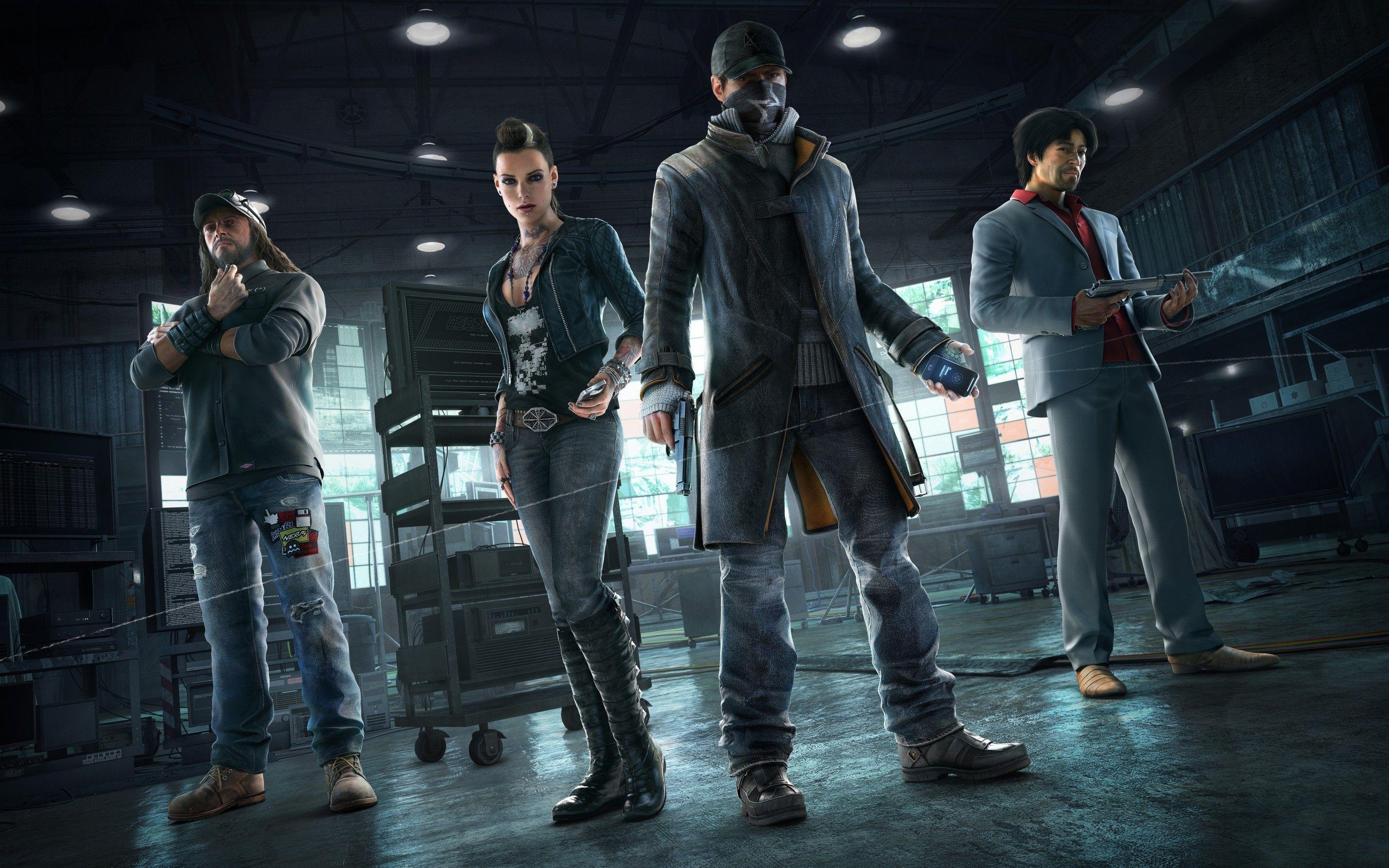 2880x1800 Wallpaper Watch Dogs, Aiden Pearce, Clara Lille, 8K, Games, Desktop