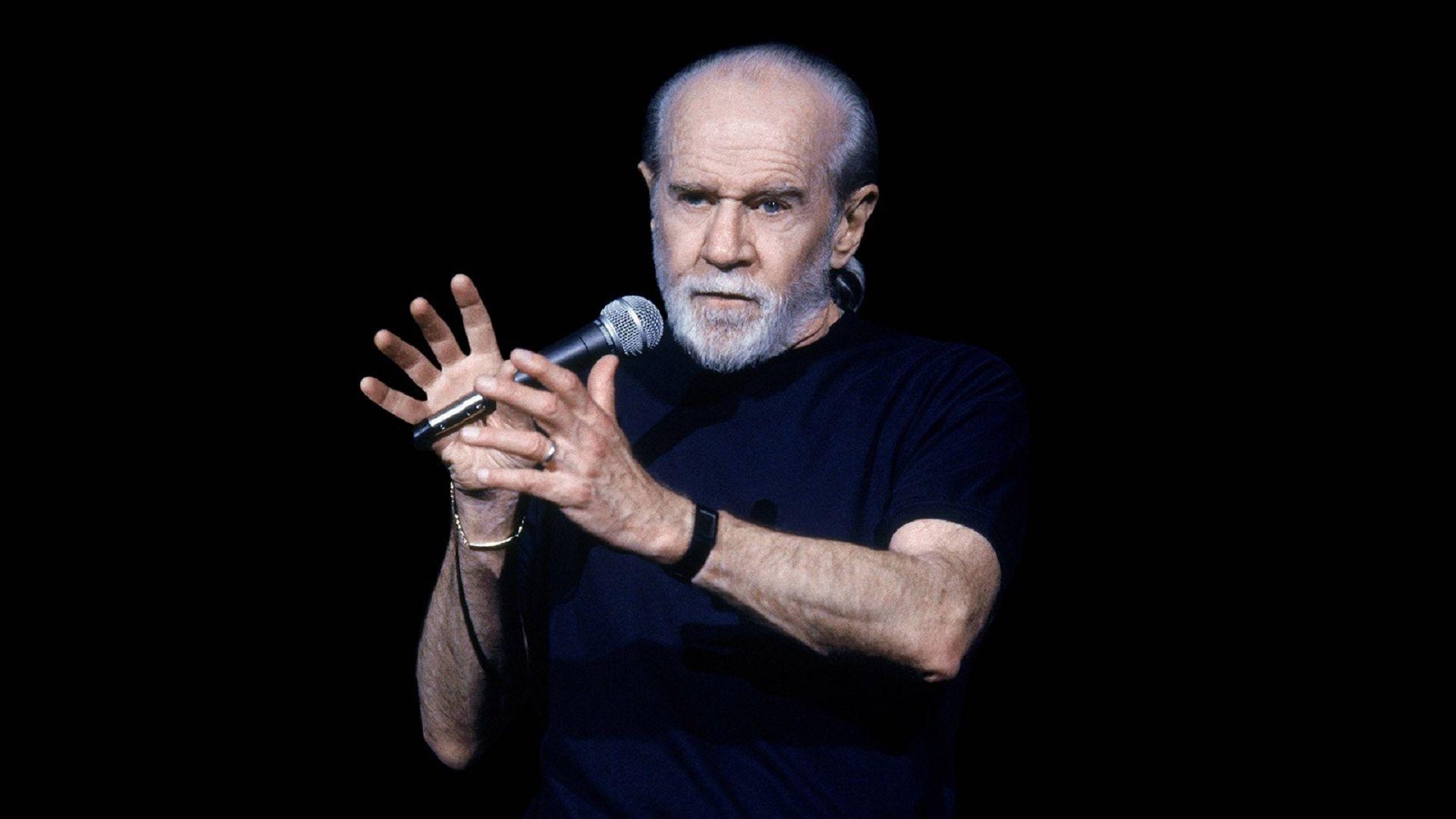 1920x1080 George Carlin Quote: cThe reason I talk to myself is because Im, Desktop