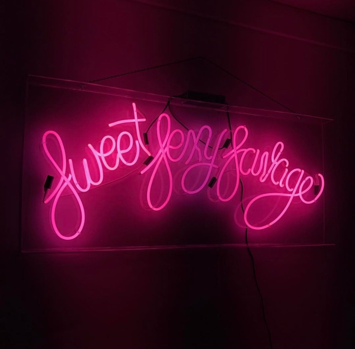 1250x1230 SweetSavage neon. Neon signs, Pink neon sign, Neon aesthetic, Desktop