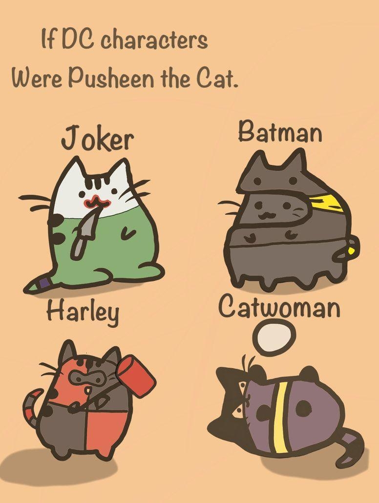 780x1030 If DC Characters were Pusheen the Cat, Phone