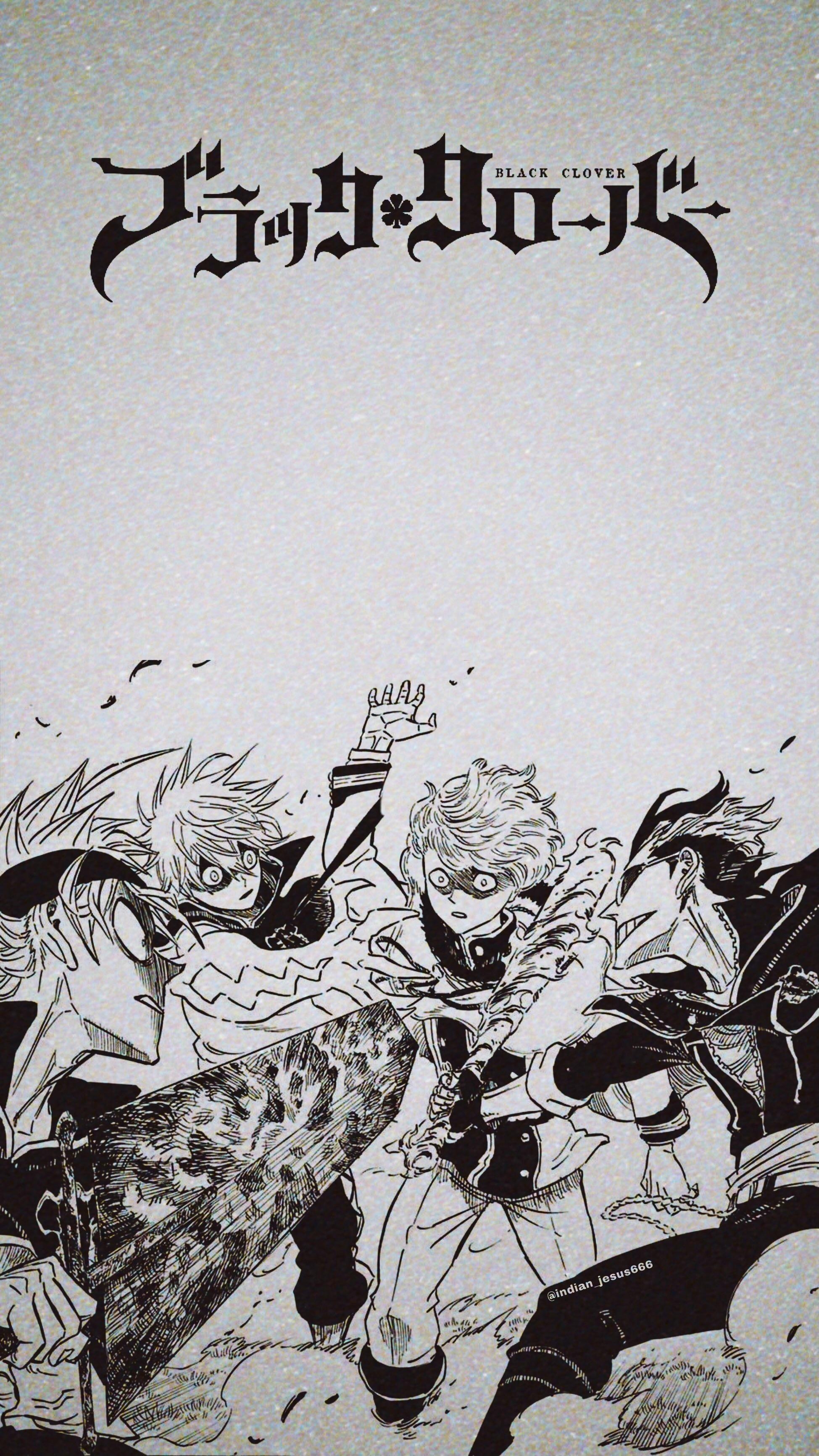 1950x3470 Black Clover Wallpaper, Phone