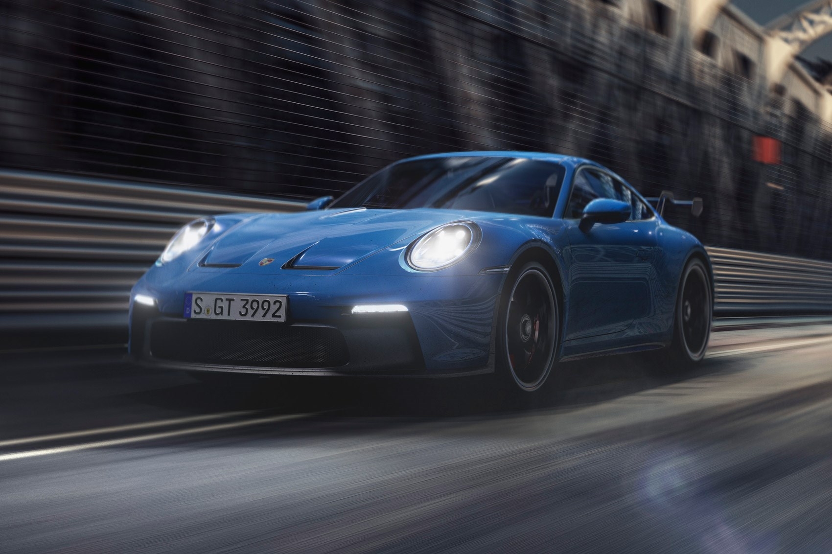 1700x1140 De Winged: New Porsche 911 GT3 Touring Hits The Road, Desktop