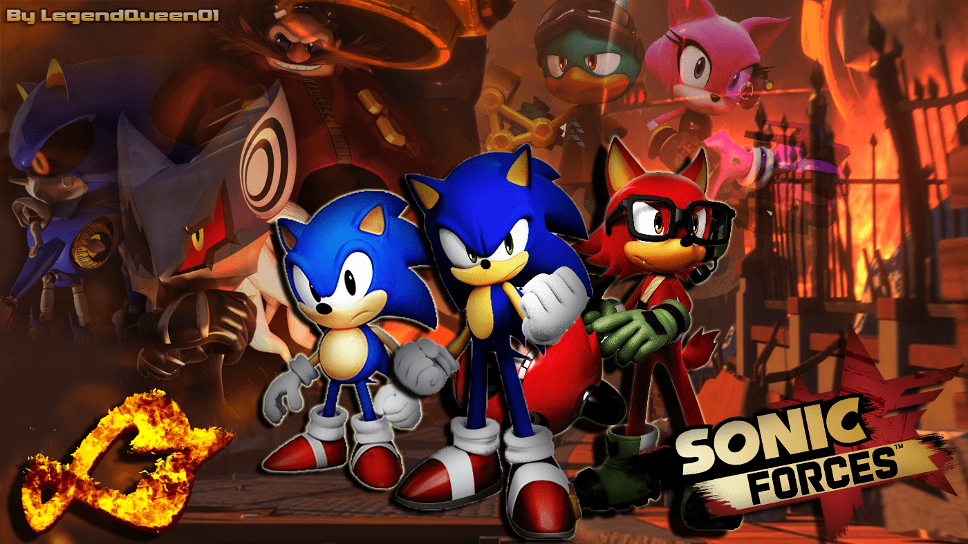 1400x790 Wallpaper Infinite -Sonic Forces, Desktop