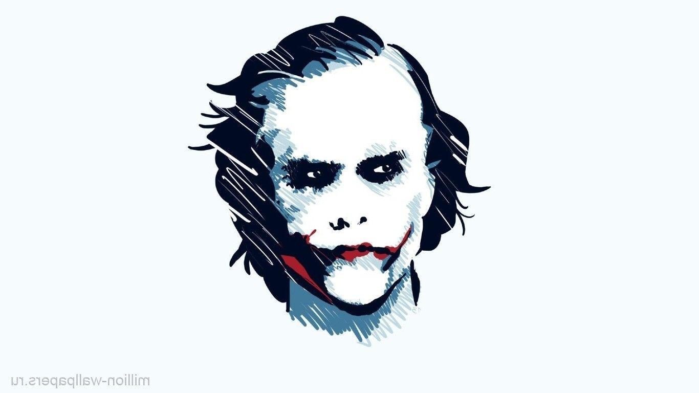 1370x770 Joker, Heath Ledger, Batman Wallpaper HD / Desktop and Mobile, Desktop