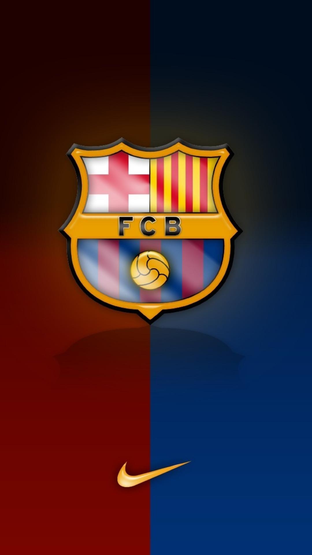 1080x1920 Fc barcelona logo wallpaper, Phone