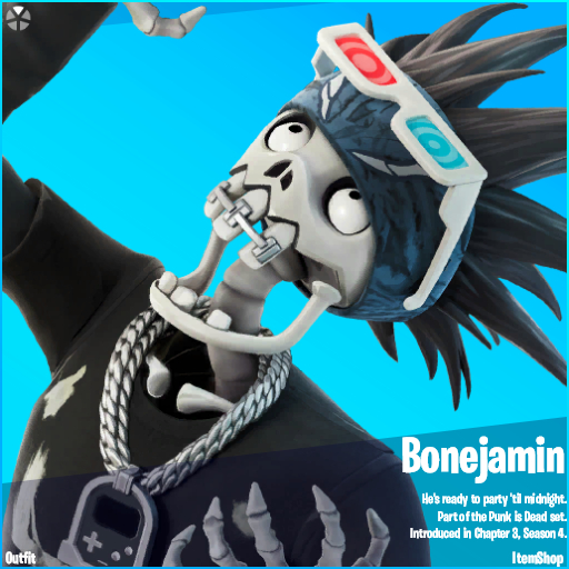 520x520 Bonejamin Fortnite wallpaper, Phone