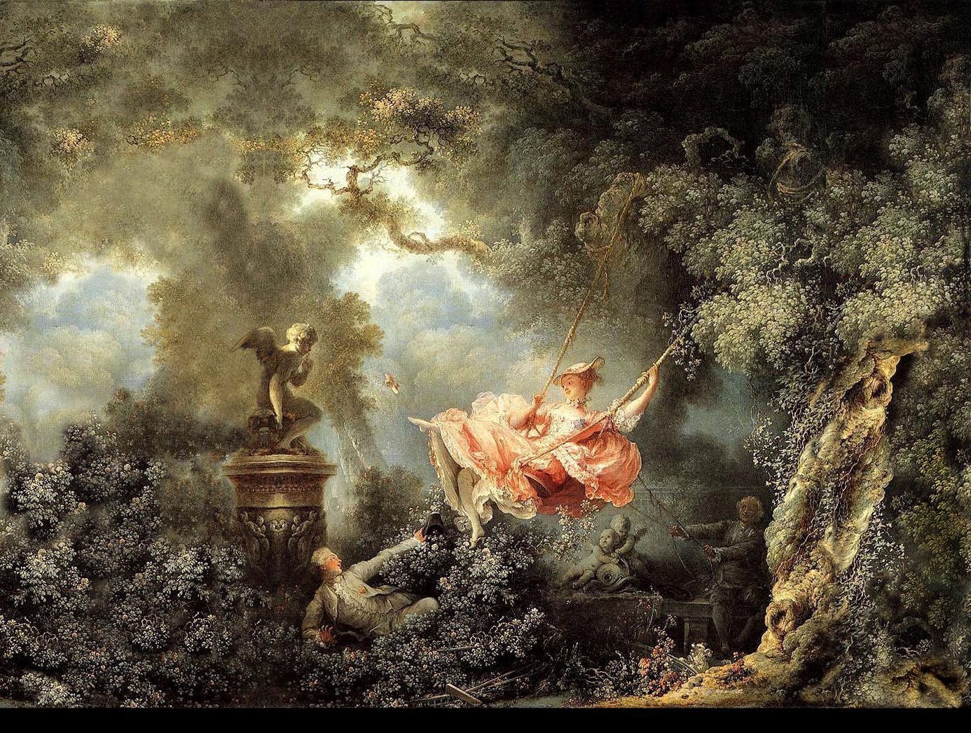 1390x1050 The Swing (Wallpaper) By Jean Honoré Fragonard. French Rococo Art, Art, Rococo Art, Desktop