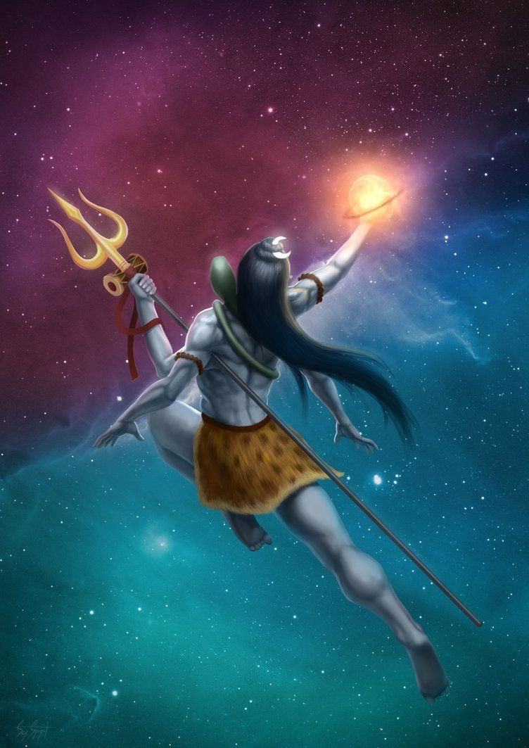 760x1070 Lovely HD Animated Wallpaper Of Lord Shiva, Phone