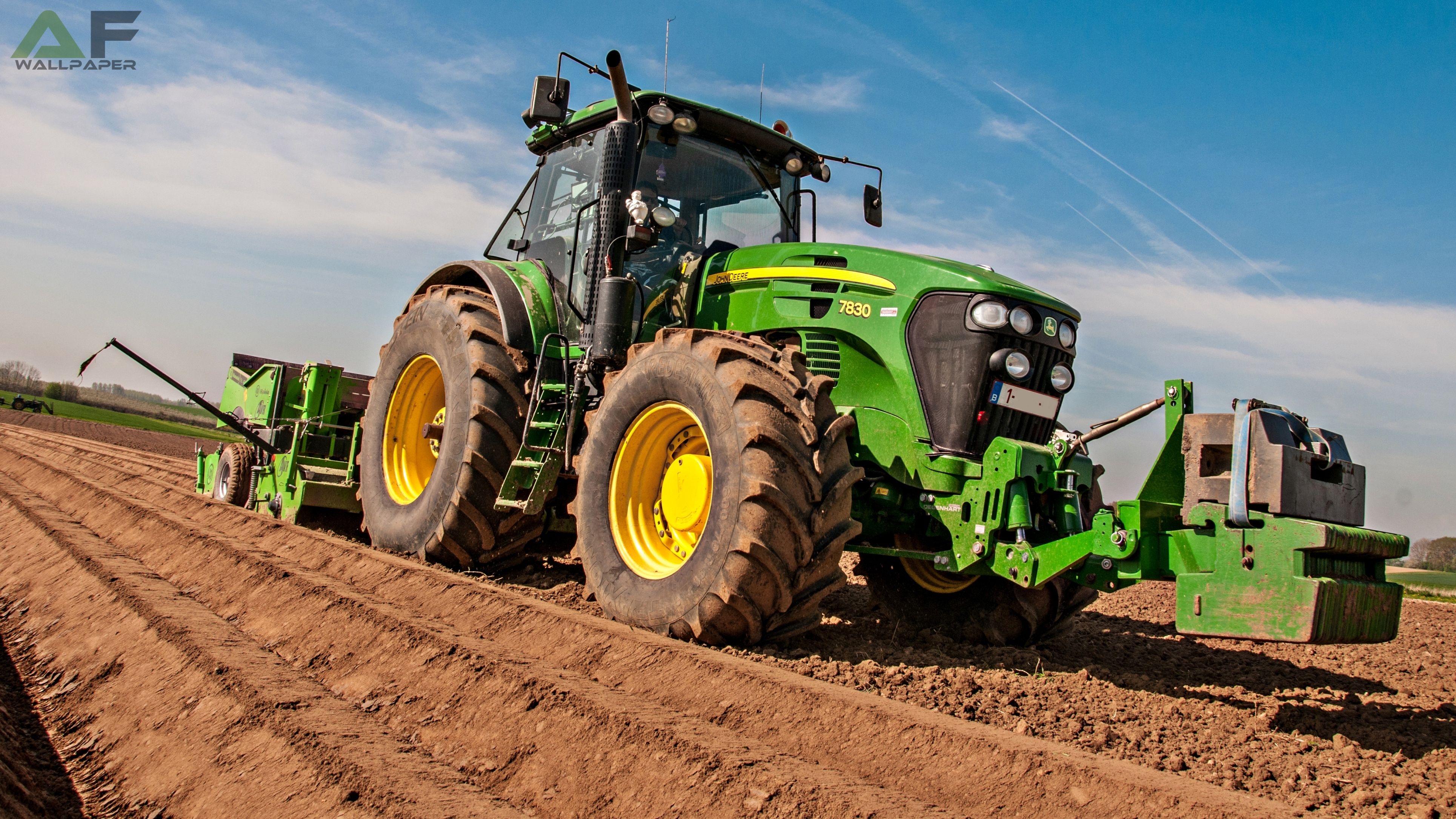 3860x2180 HD Wallpaper John Deere, Desktop