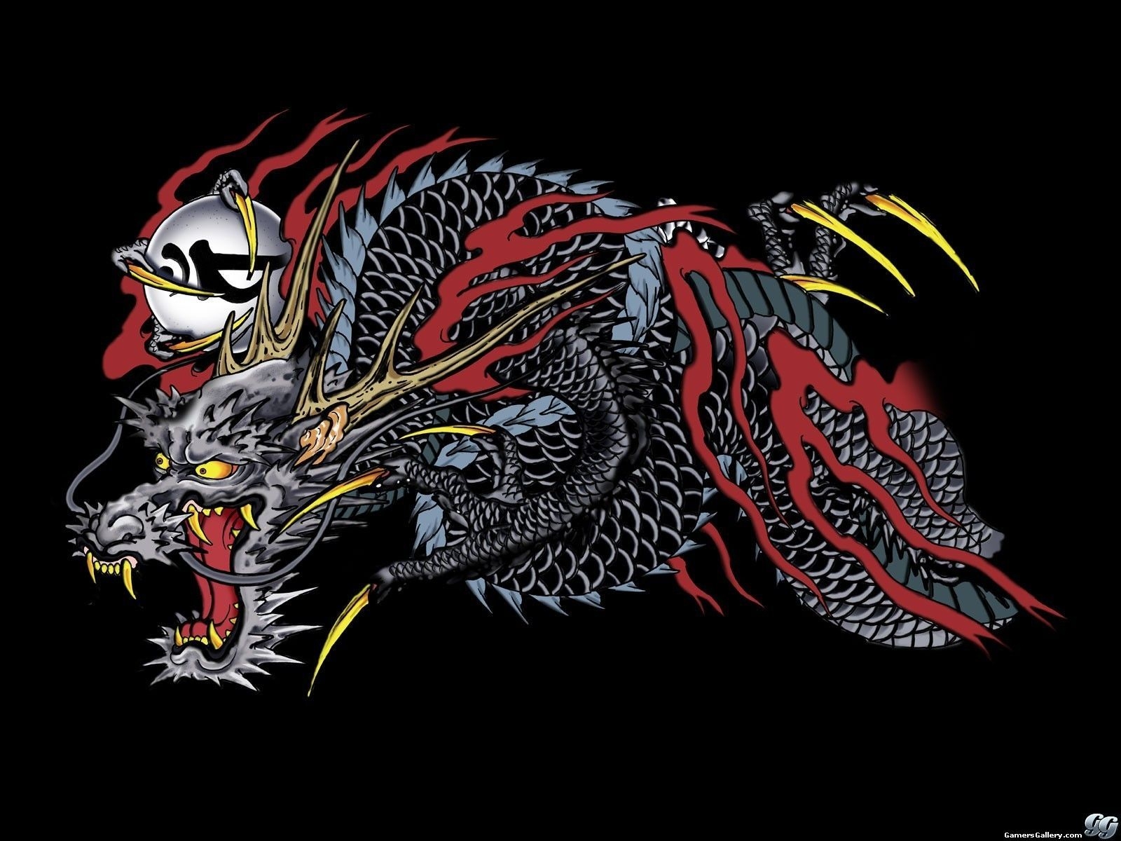 1600x1200 Yakuza Dragon Wallpaper Free Yakuza Dragon Background, Desktop