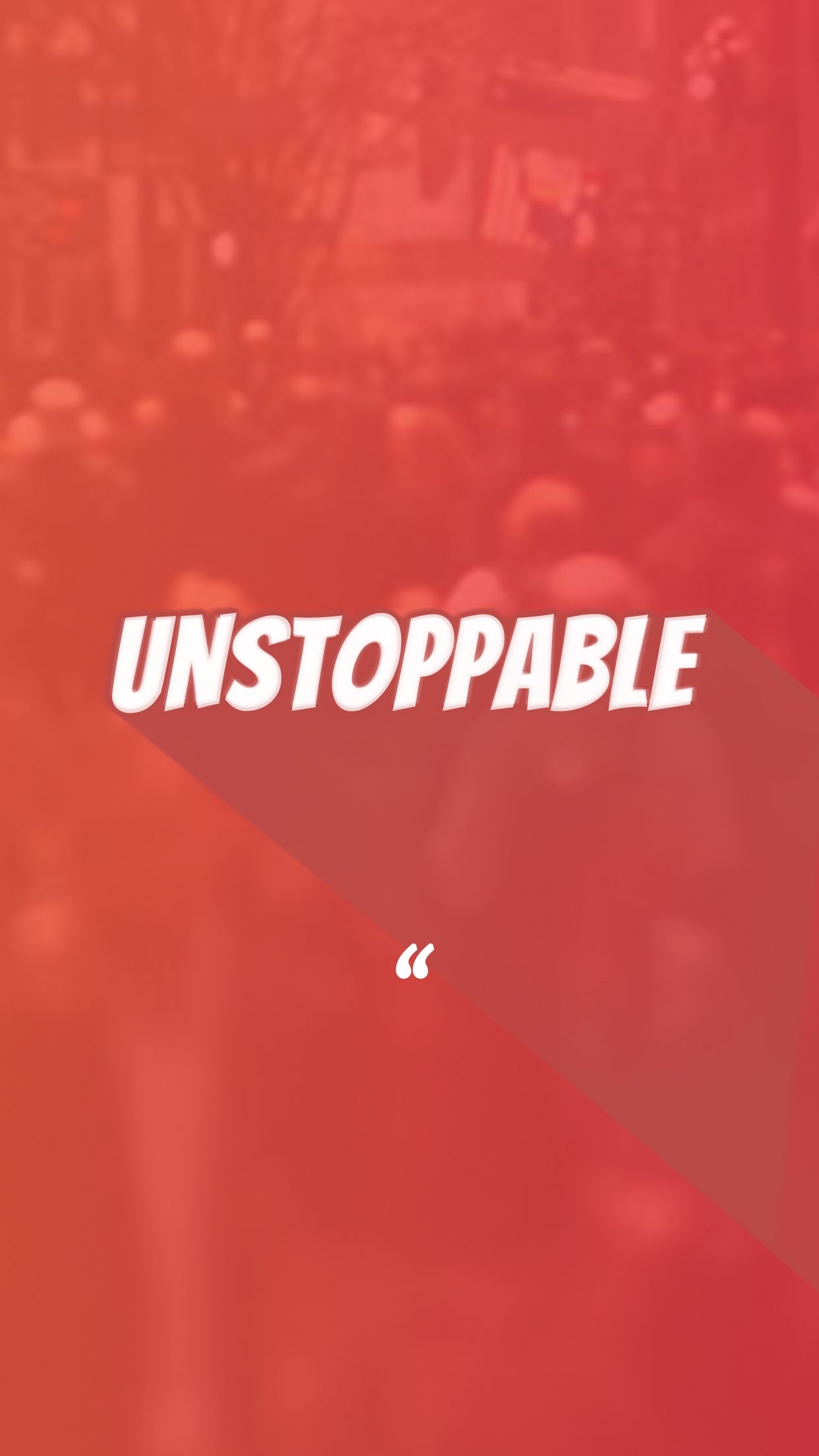 1250x2210 unstoppable #wallpaper #iphone #typography #minimal. Cool background, iPhone wallpaper, Wallpaper, Phone