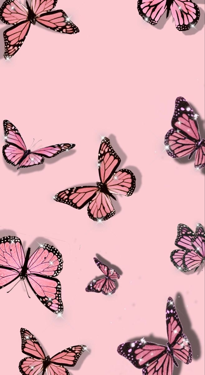 660x1200 Butterfly wallpaper iphone, Pink.com, Phone