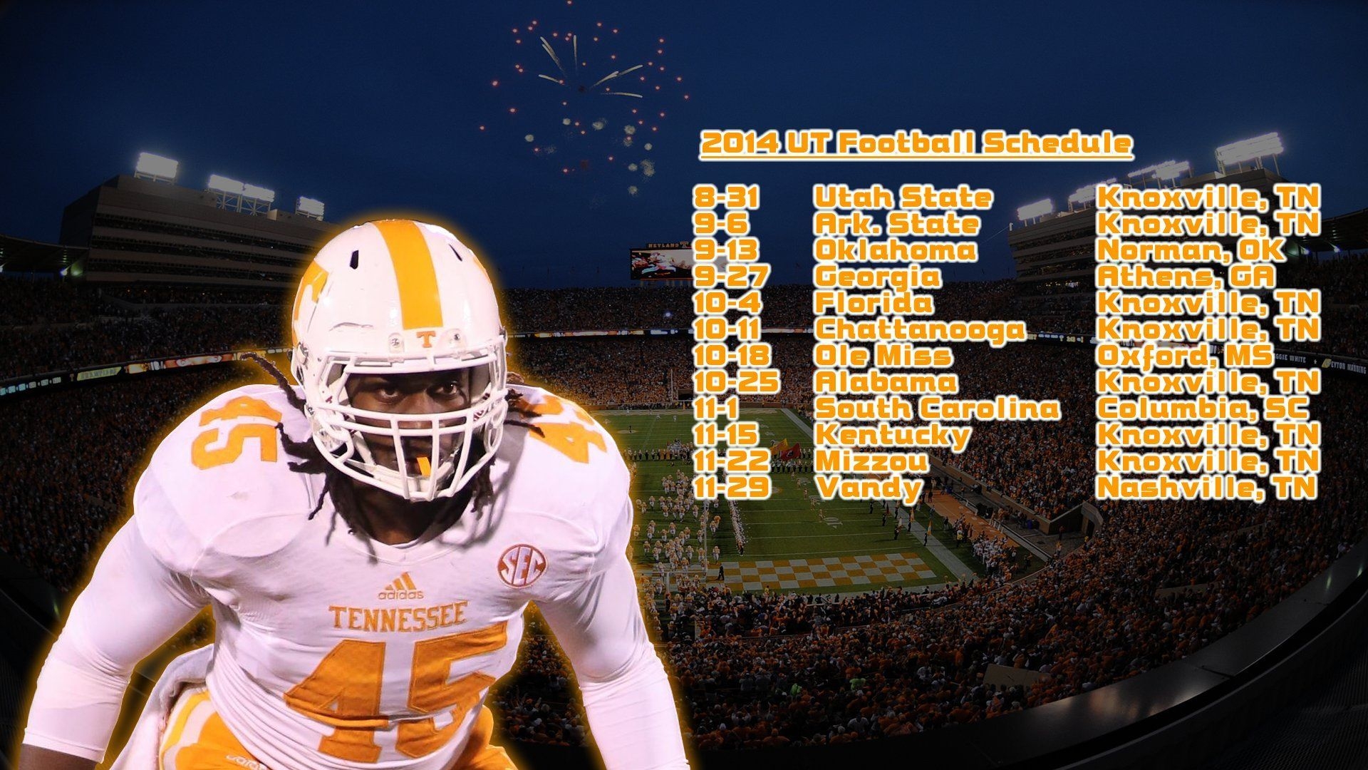 1920x1080 Tennessee Football Wallpaper, Desktop