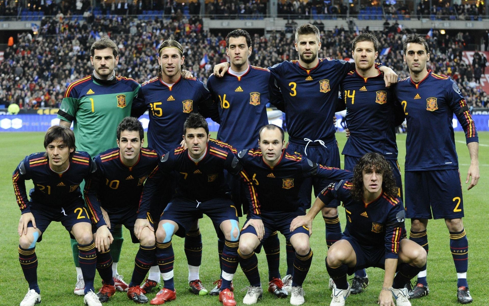 1920x1200 Spain Football Team Squad Wallpaper HD Wallpaper, Desktop