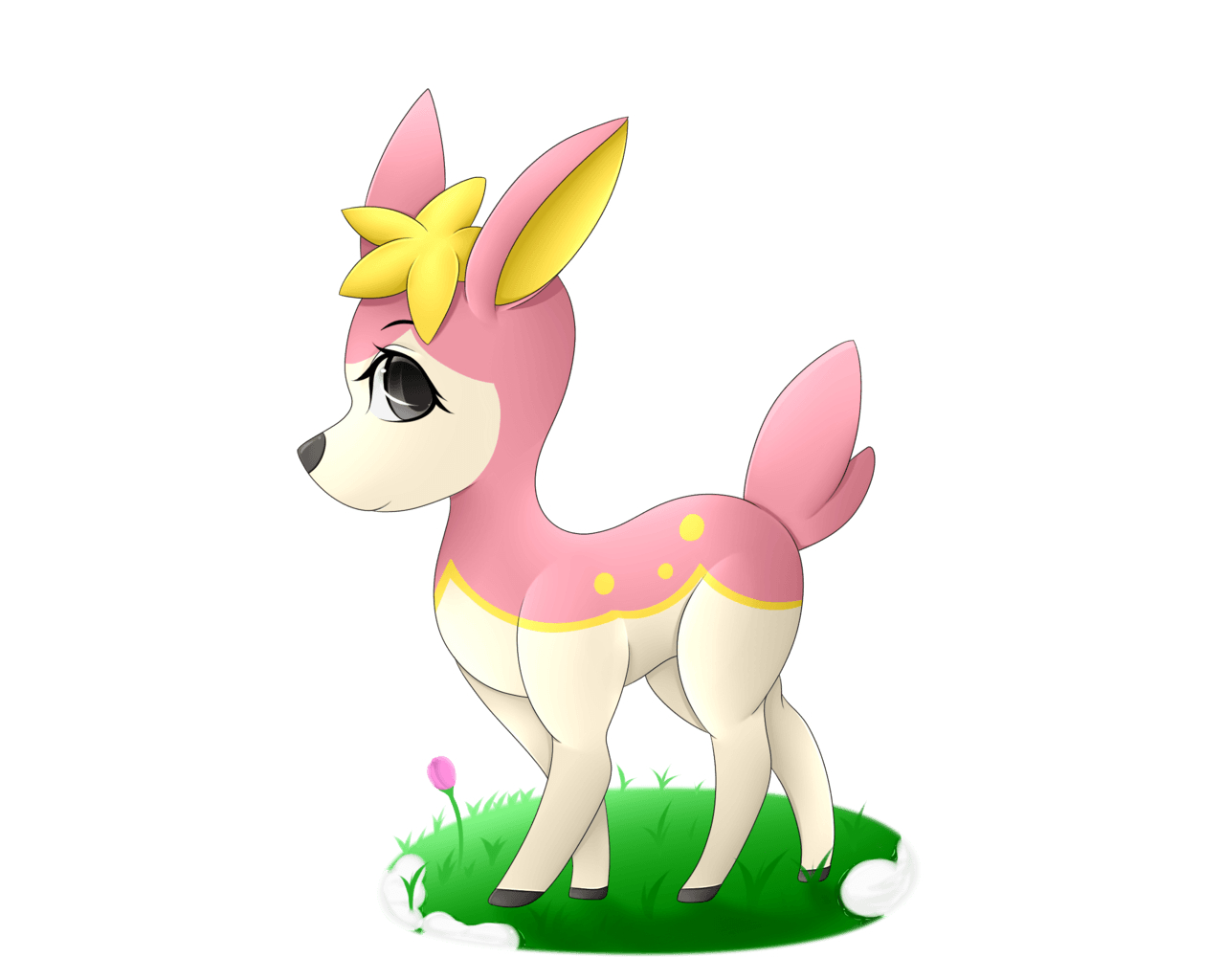 1280x1030 Fanart: Deerling (spring), Desktop