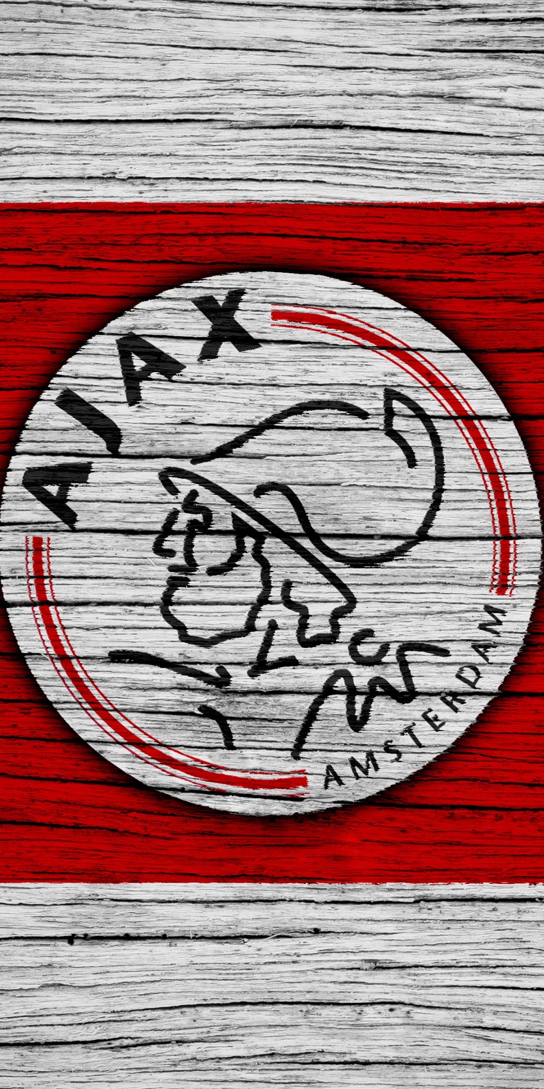 1080x2160 AFC Ajax iPhone Wallpaper, Phone