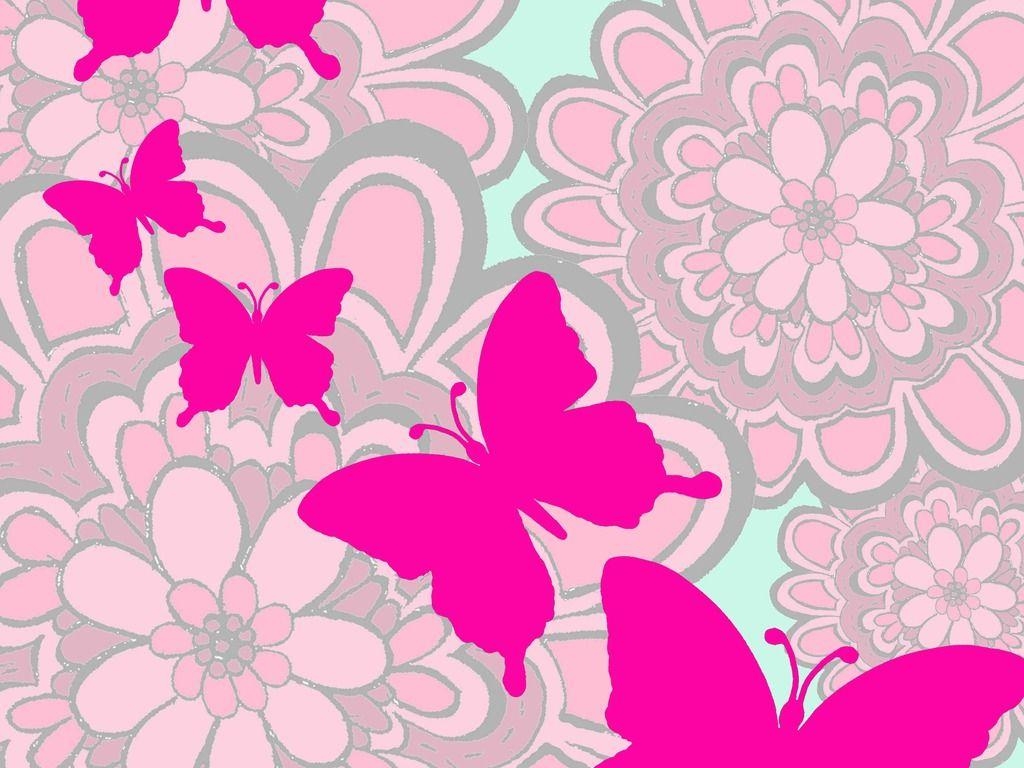 1030x770 Free Pink Butterfly Wallpaper Widescreen, Desktop