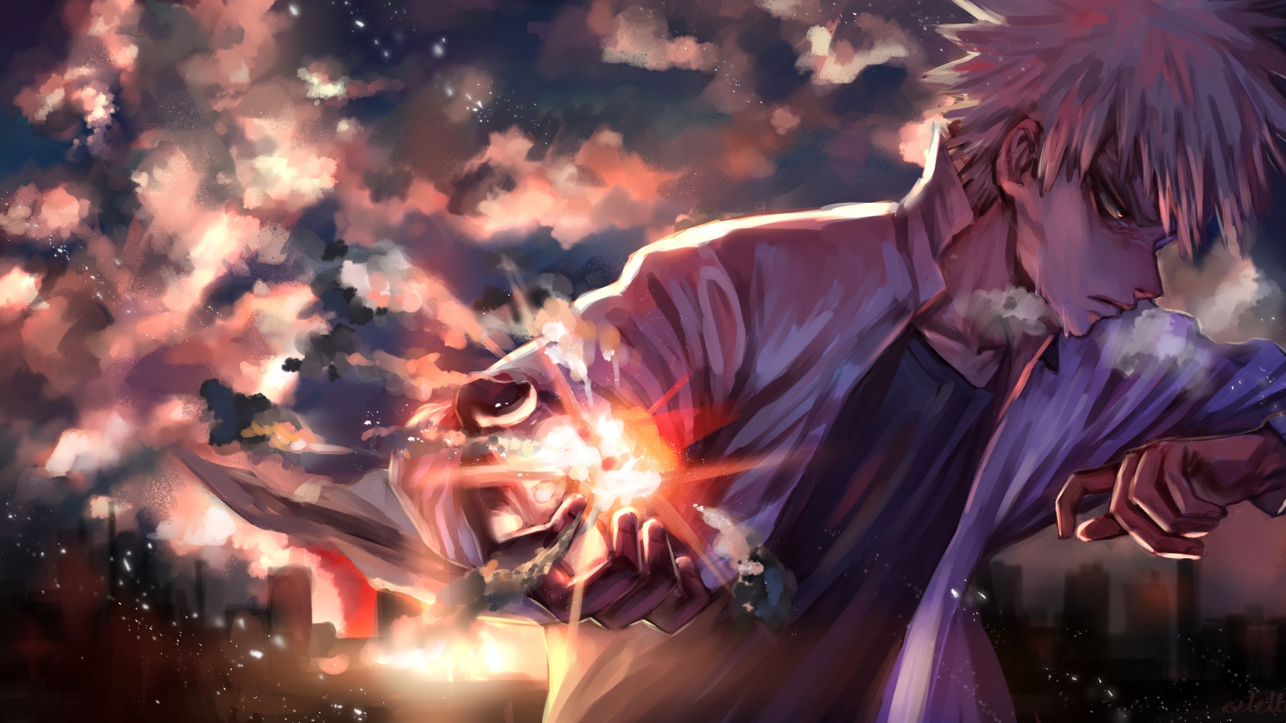 2560x1440 Desktop Wallpaper Boku No Hero Academia, Katsuki Bakugou, Anime Boy, HD Image, Picture, Background, C7bdb0, Desktop