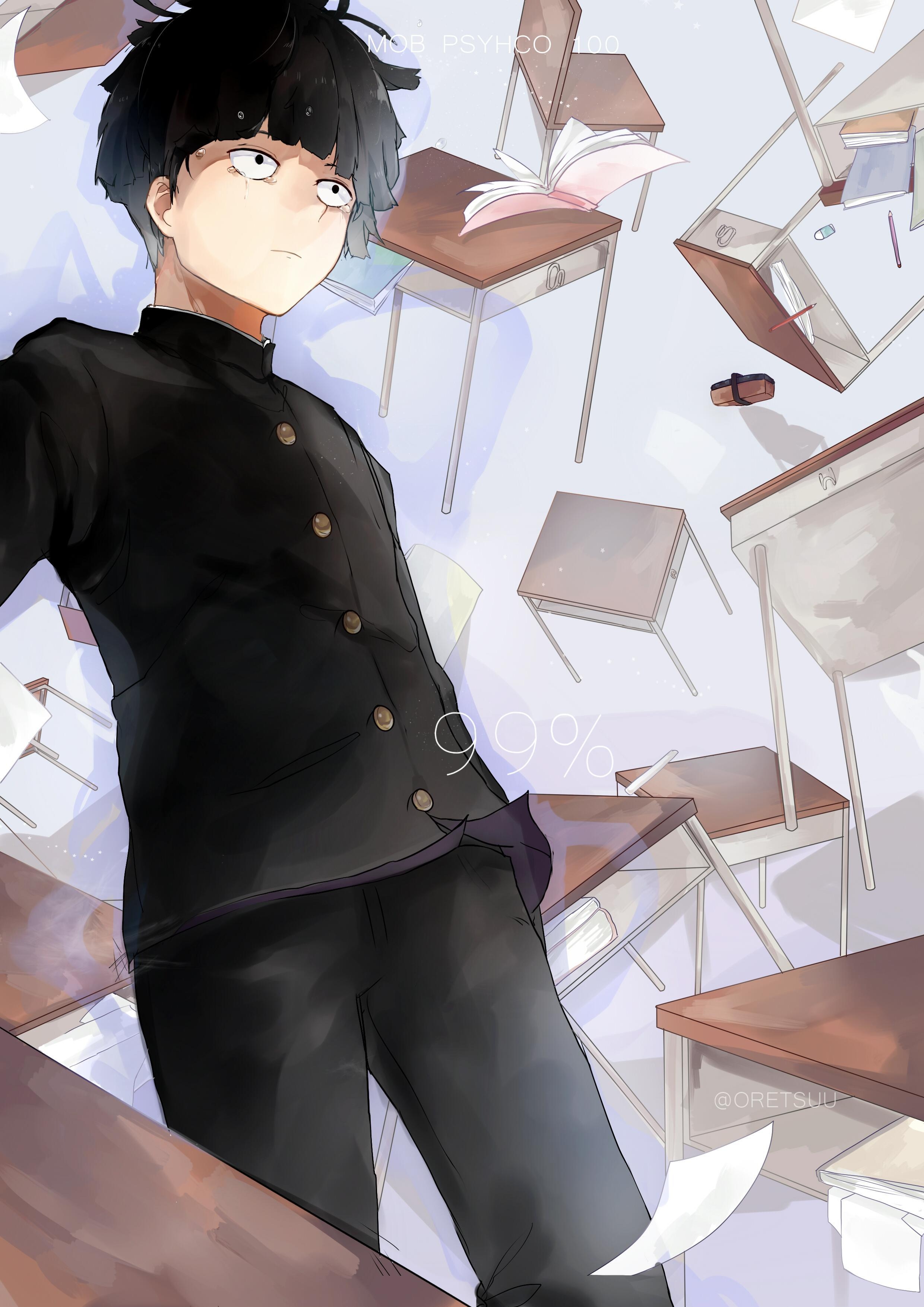 2480x3510 Kageyama Shigeo Psycho 100 Wallpaper, Phone