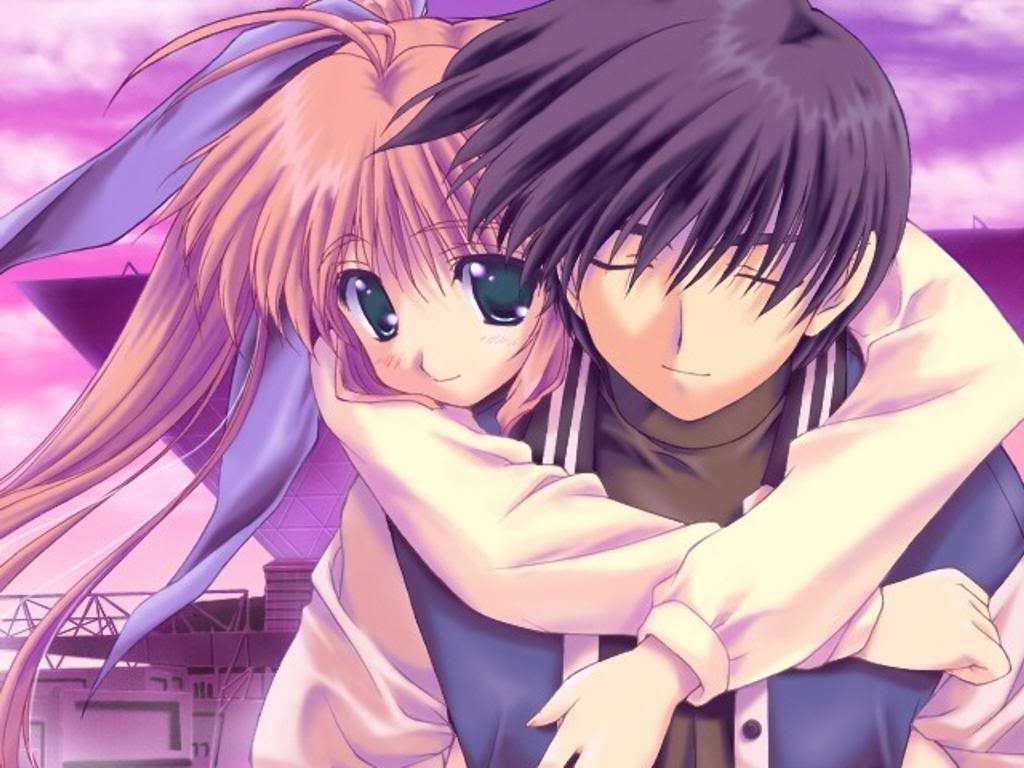 1030x770 Free download Cute Anime Couple Wallpaper [], Desktop