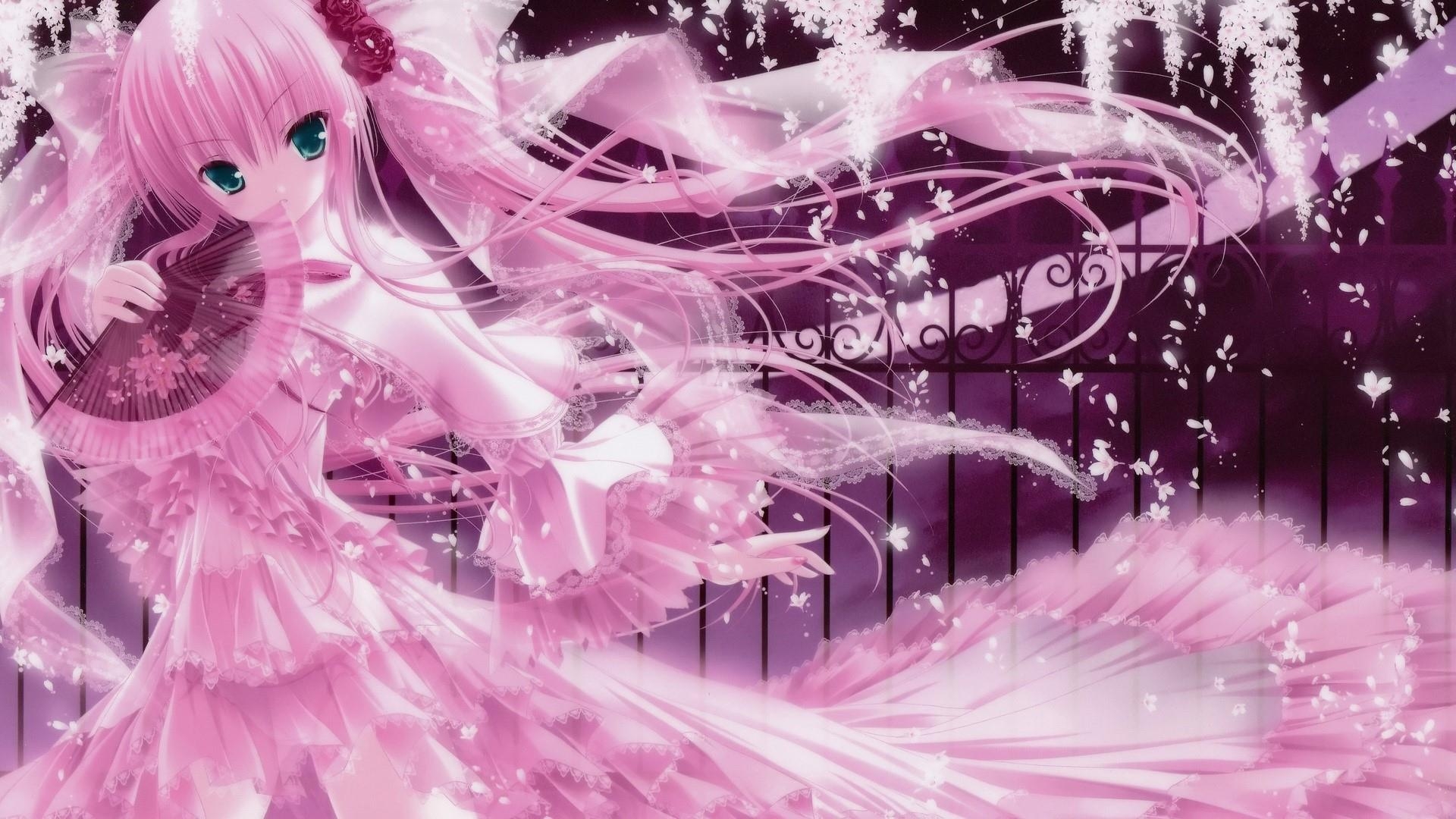 1920x1080 Pink Anime Wallpaper Free Pink Anime Background, Desktop