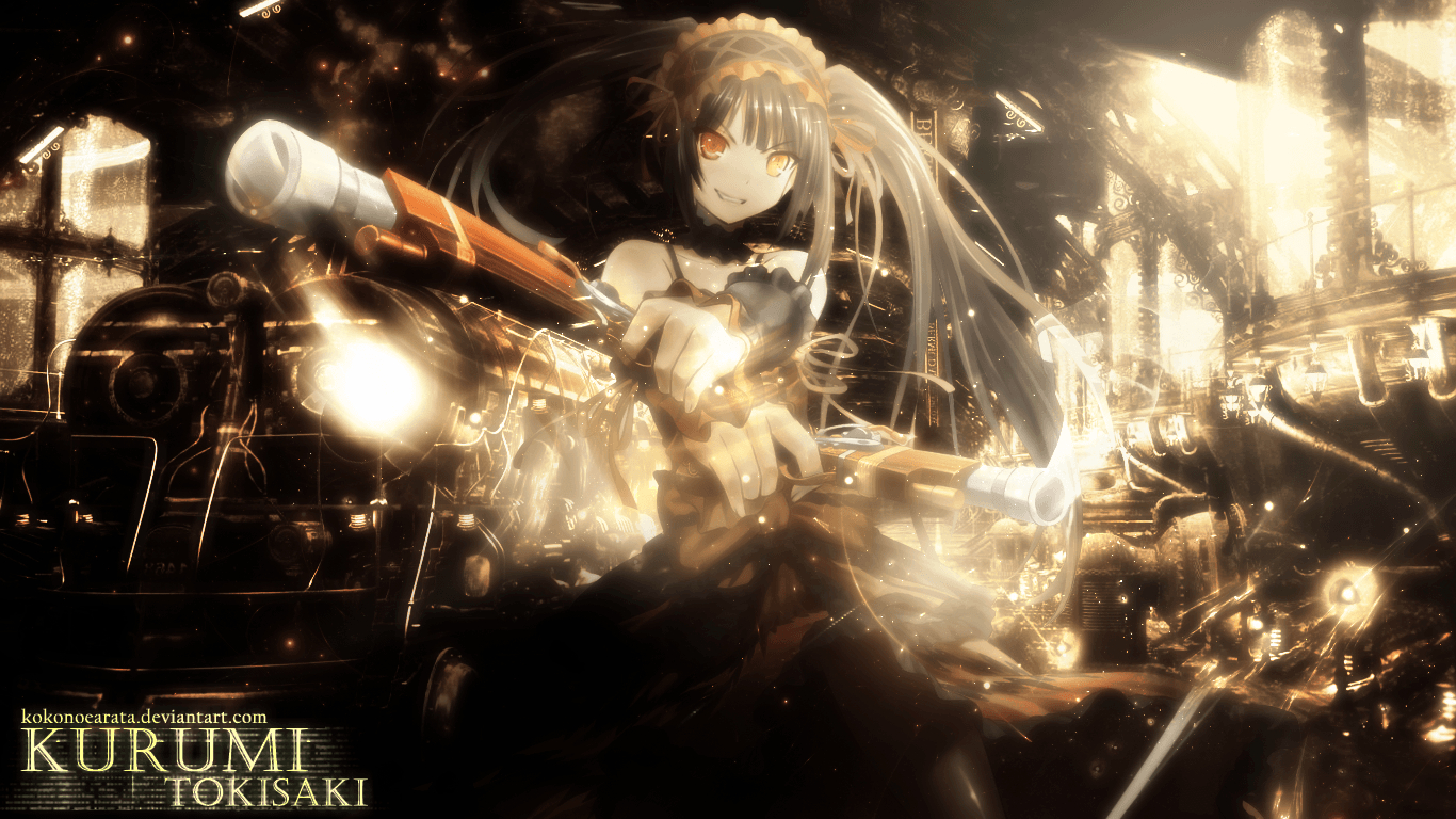 1370x770 Kurumi Tokisaki Wallpaper, Desktop