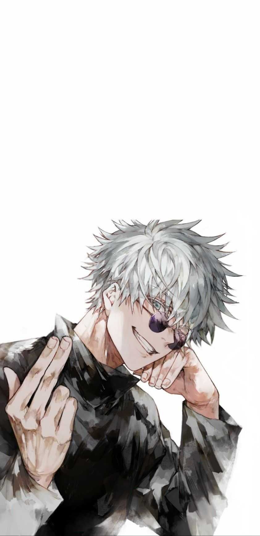 850x1740 Gojo PFP Wallpaper, Phone