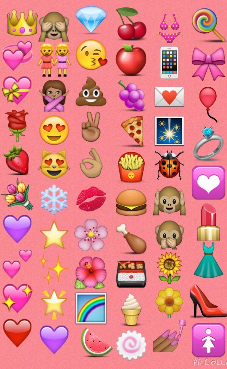 790x1280 Girly Emoji Wallpaper Free Girly Emoji Background, Phone