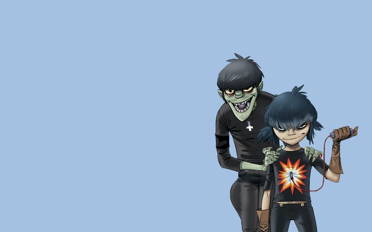 1280x800 image For > Gorillaz Wallpaper Plastic Beach Noodle, Desktop