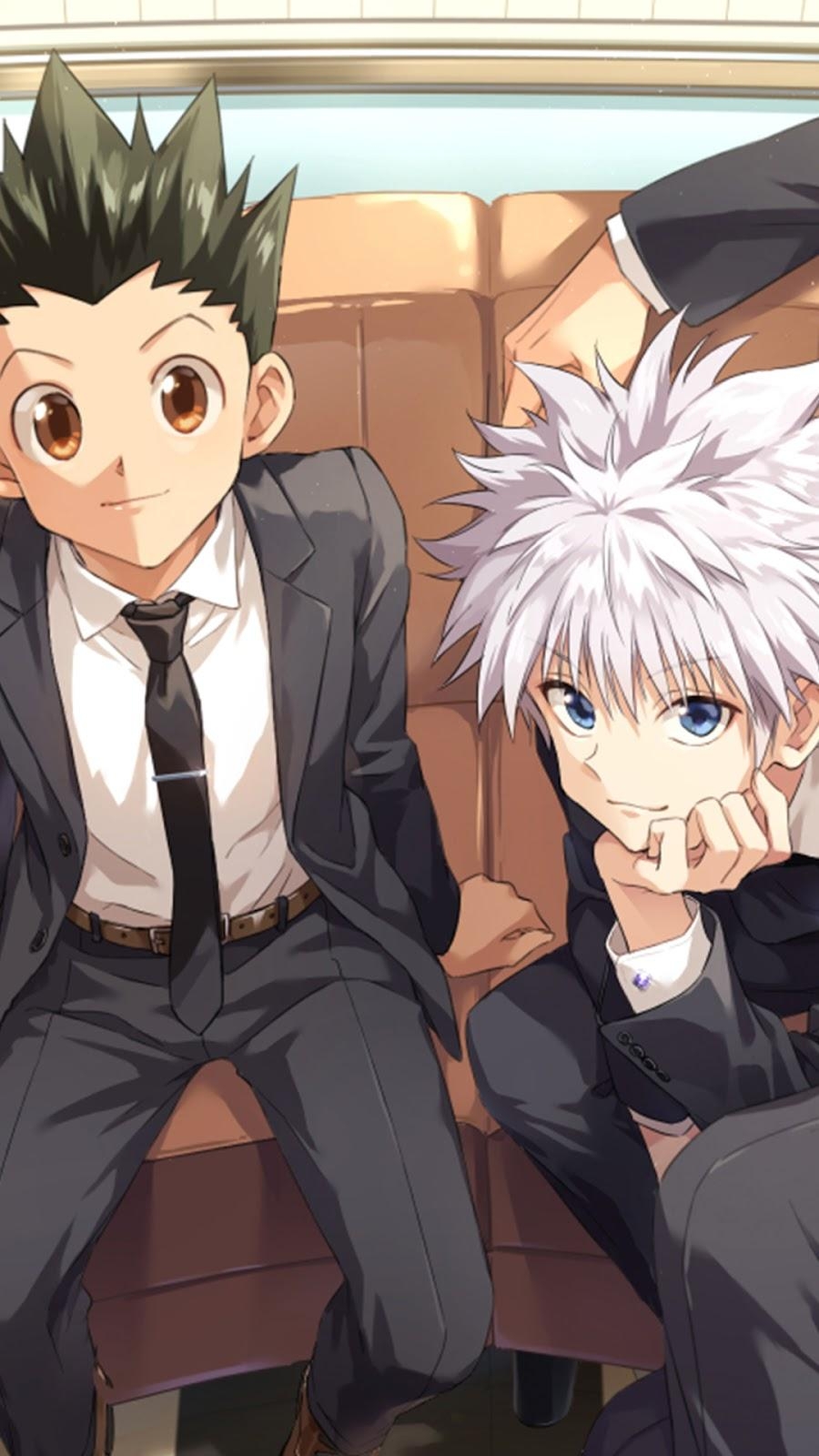 900x1600 Hunter x Hunter Boys Mobile Wallpaper, Gon Freecss, Killua Zoldyck, Phone