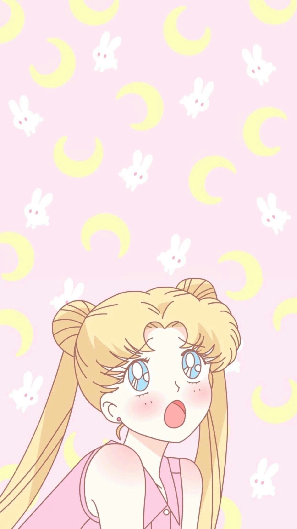 1250x2210 Anime *•Sailor moon•* »usagi tsukino «. Sailor moon wallpaper, Sailor moon art, Kawaii wallpaper, Phone