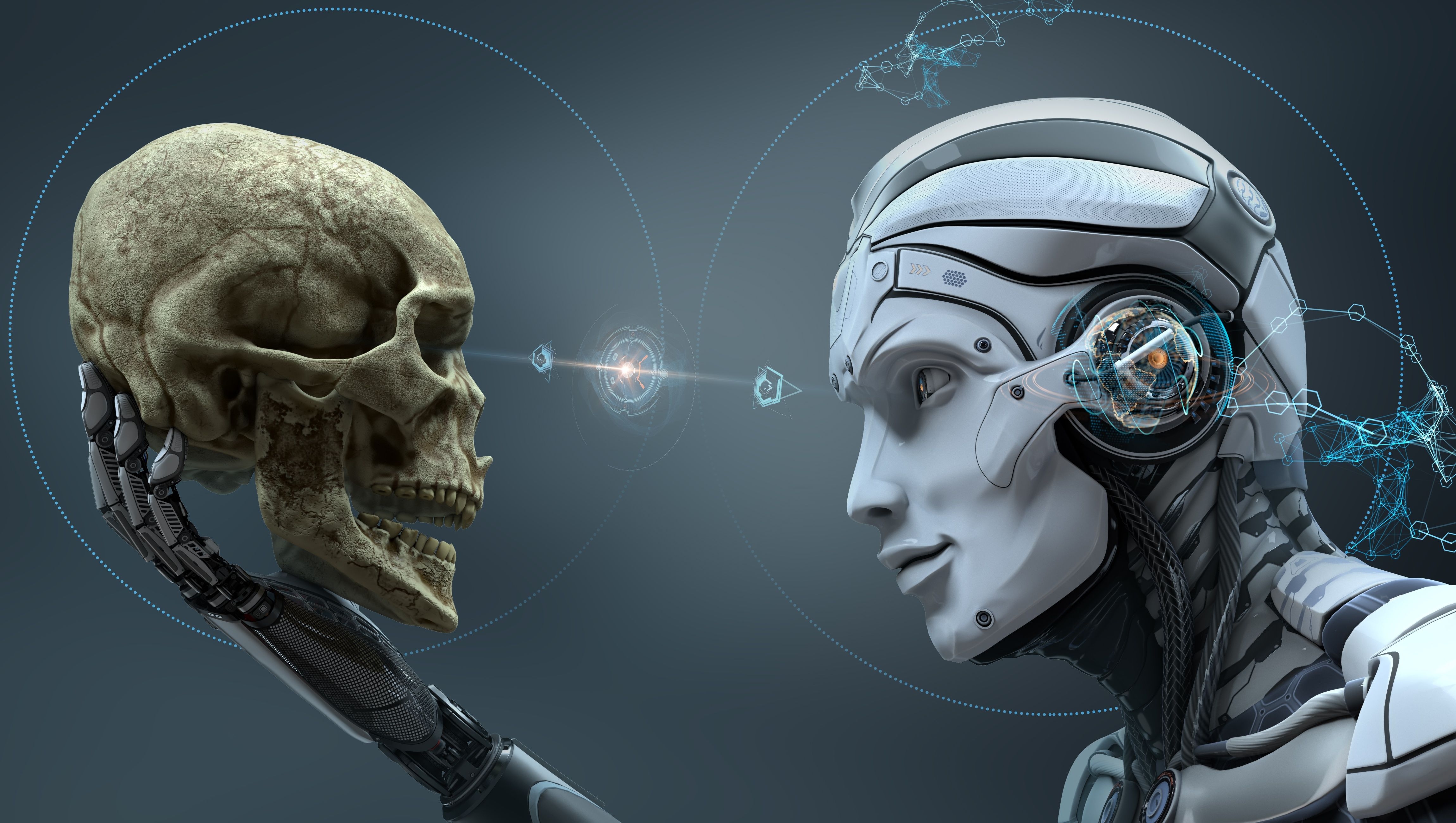 4600x2600 Skull Machine Robot, HD Others, 4k Wallpaper, Image, Background, Photo and Picture, Desktop