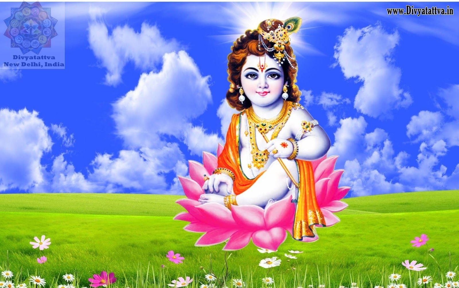 1600x1010 Free Download Image Of Baby Krishna, Desktop